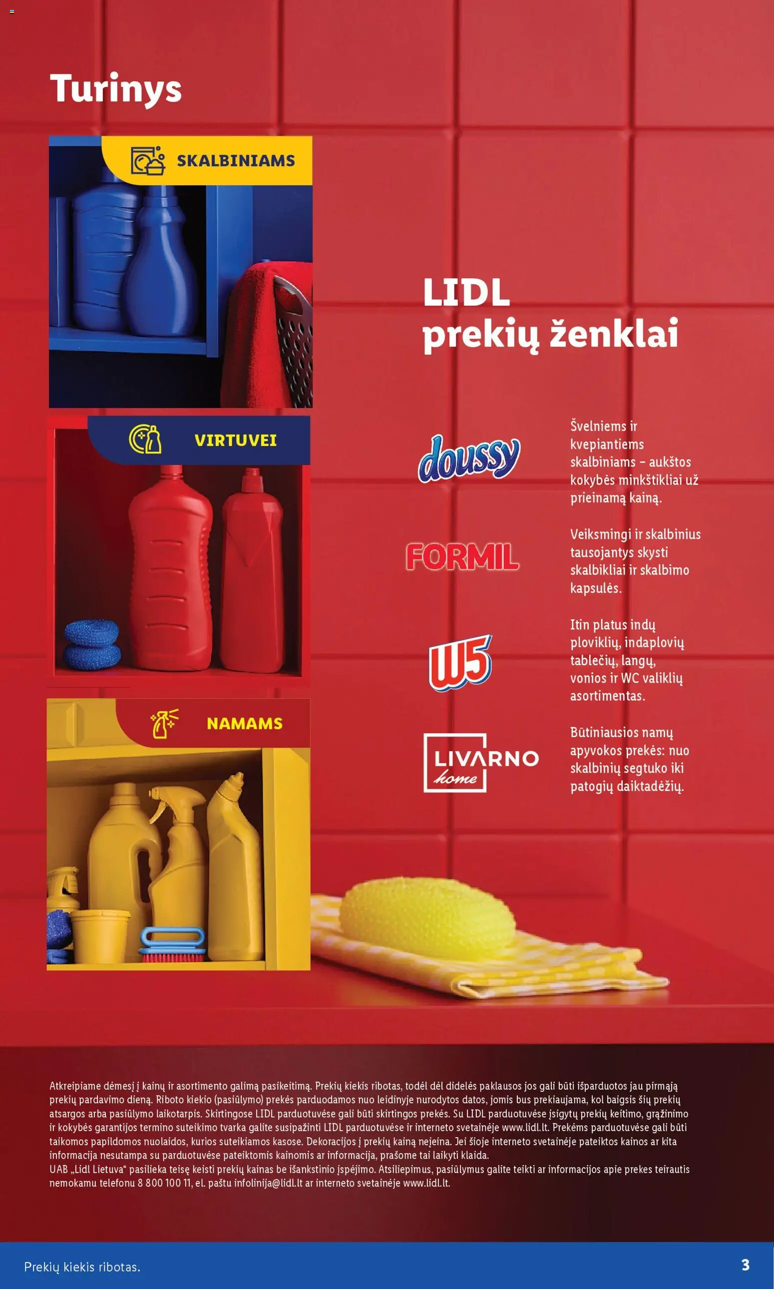 LIDL akcijos nuo 03.11.2025 | Puslapis: 3 | Prekių: Wc
