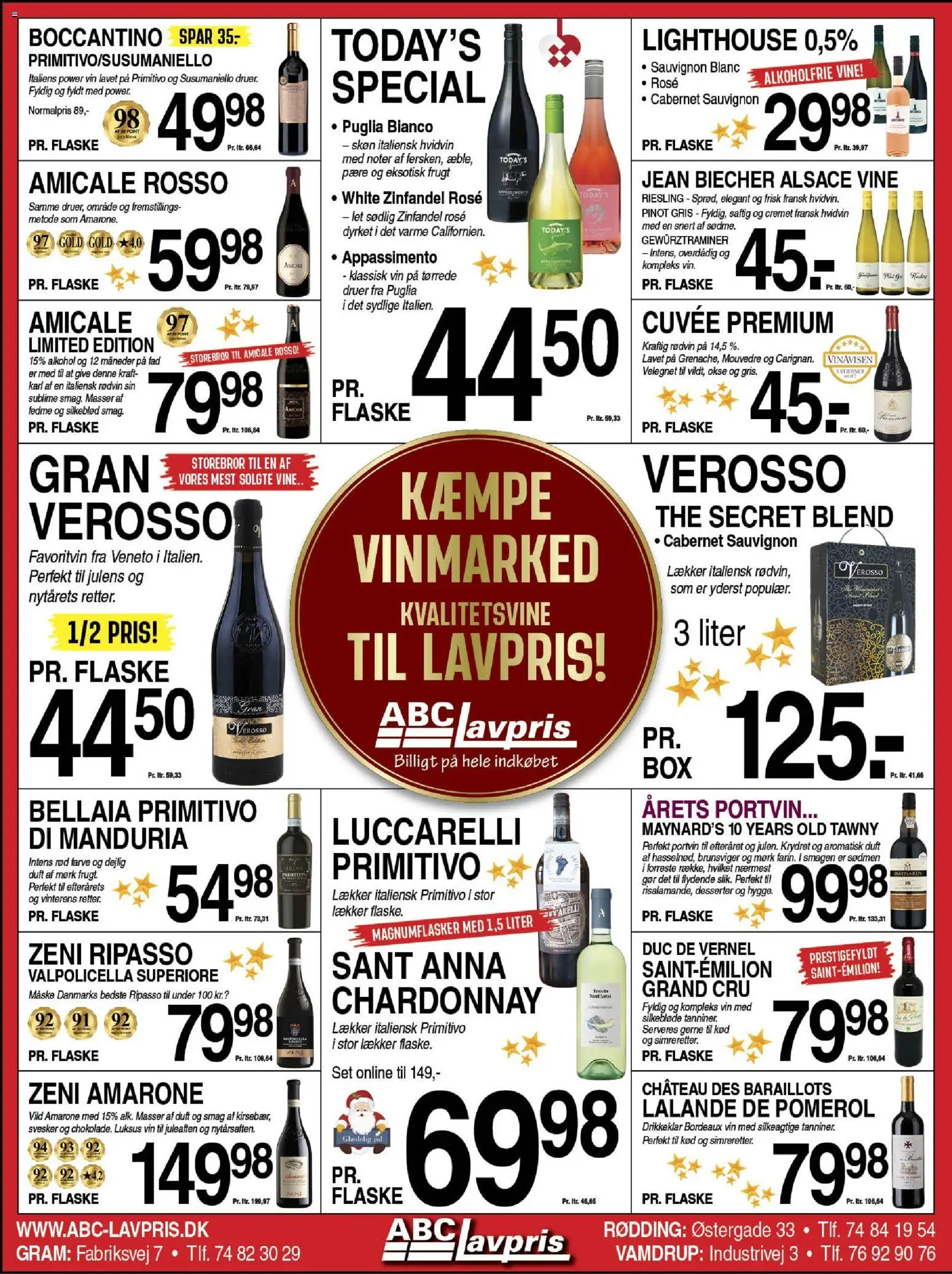 Abc Lavpris tilbudsavis – gyldig fra 10.12.2025 | Side: 2 | Produkter: Duft, Maske, Vin, Svesker