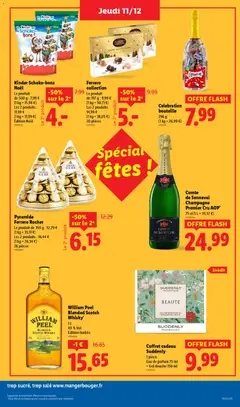 LIDL - Prévisualisation de William Peel Blended Scotch Whisky*, 1L, 40% Vol., Edition limitée valide à partir de 11.12.2025 | Page: 21