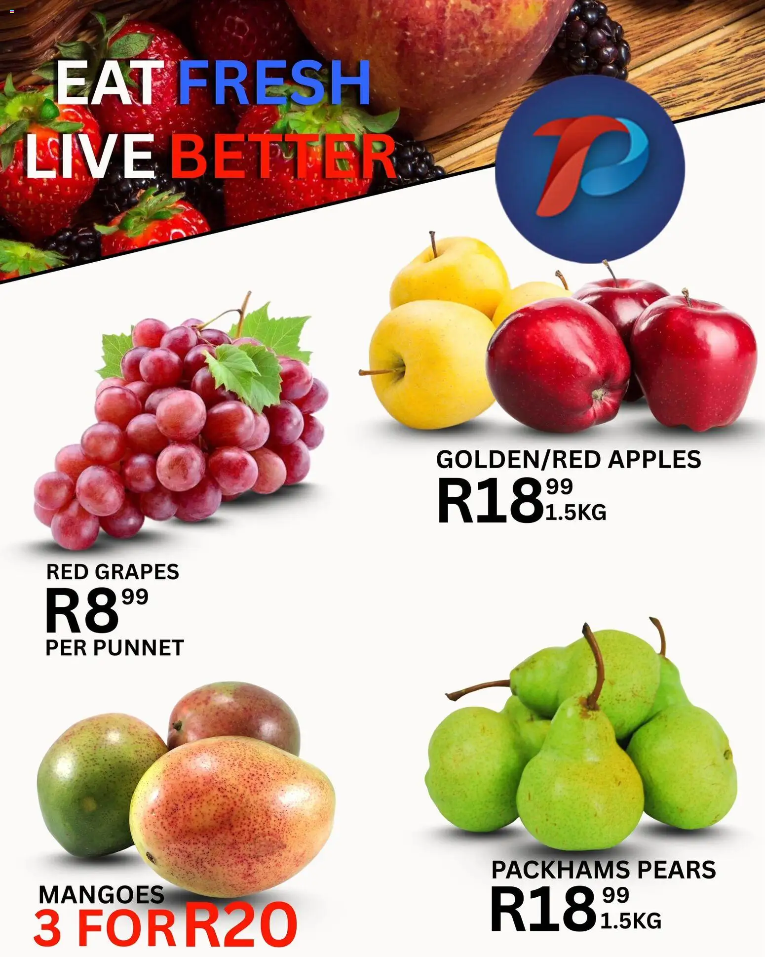 New Take n Pay catalogue – valid from 20.02.2026 | Page: 7 | Products: Pears, Apples, Grapes