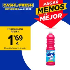Vista previa Cash Fresh folleto válido desde el 27.10.2025