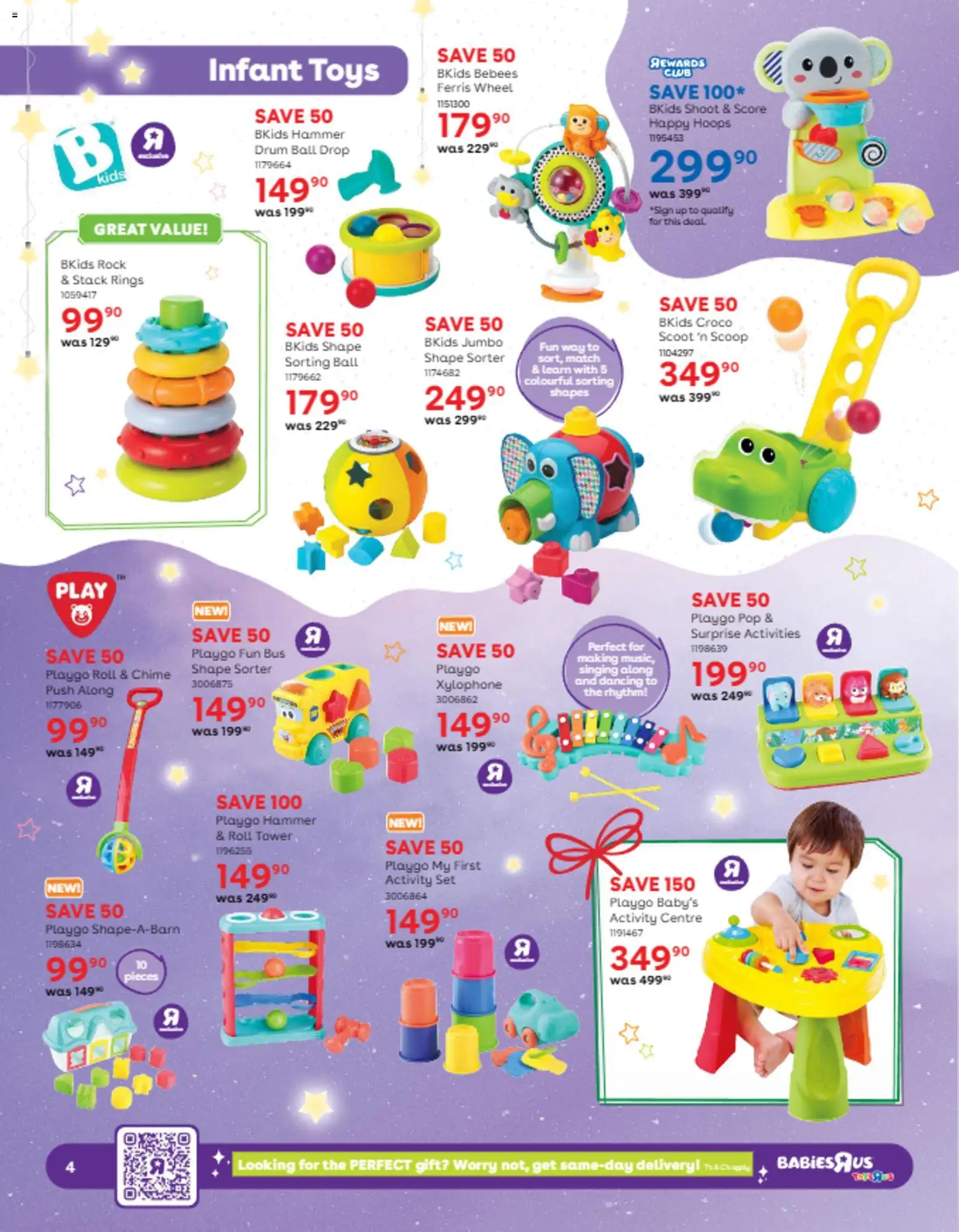 New Babies R Us catalogue – valid from 06.11.2025 | Page: 4 | Products: Toys, Hammer