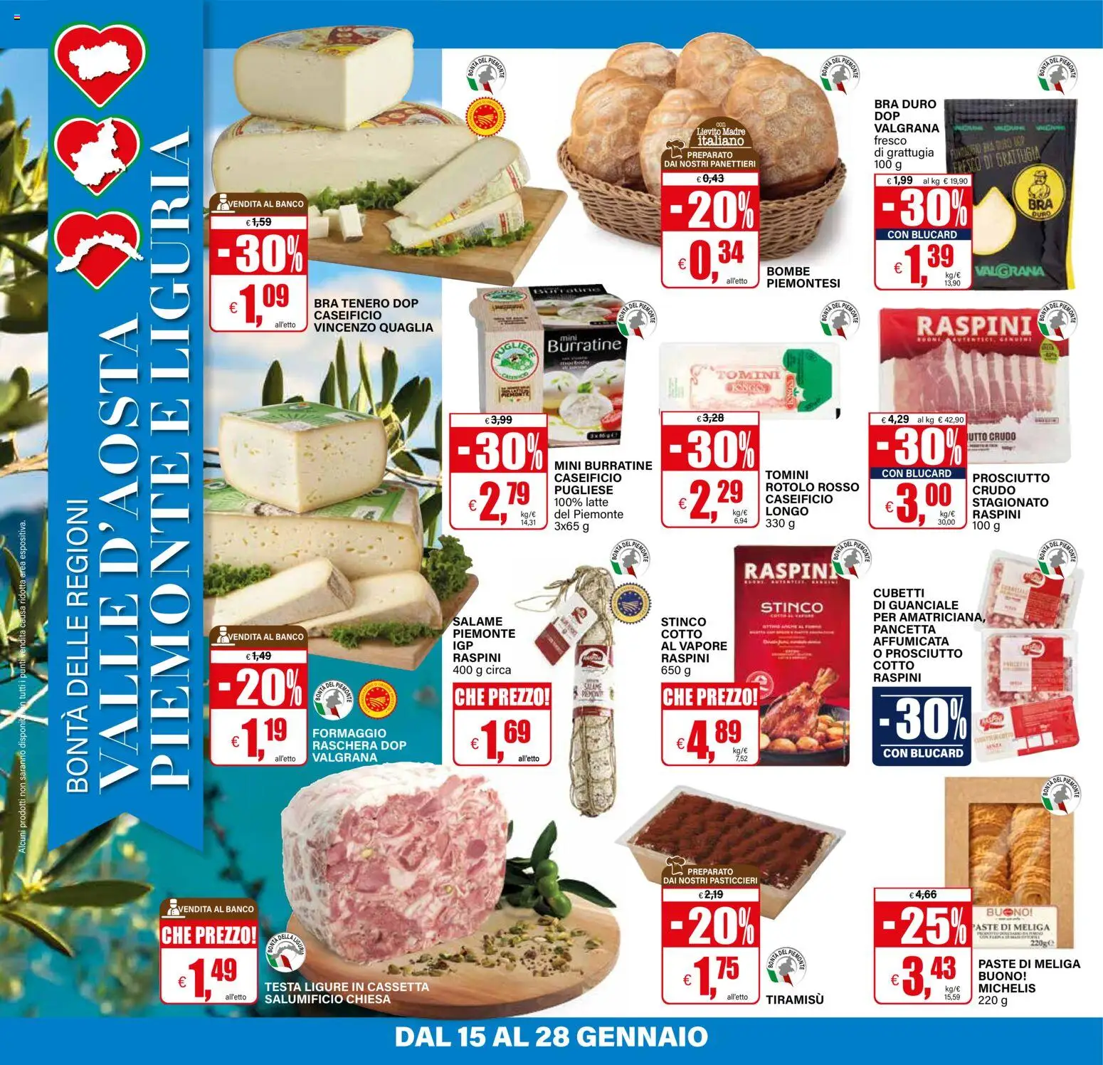 Volantino Il Gigante del 15.01.2026 | Pagina: 12 | Prodotti: Pancetta, Latte, Formaggio, Prosciutto