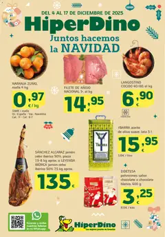 Vista previa HiperDino folleto válido desde el 04.12.2025