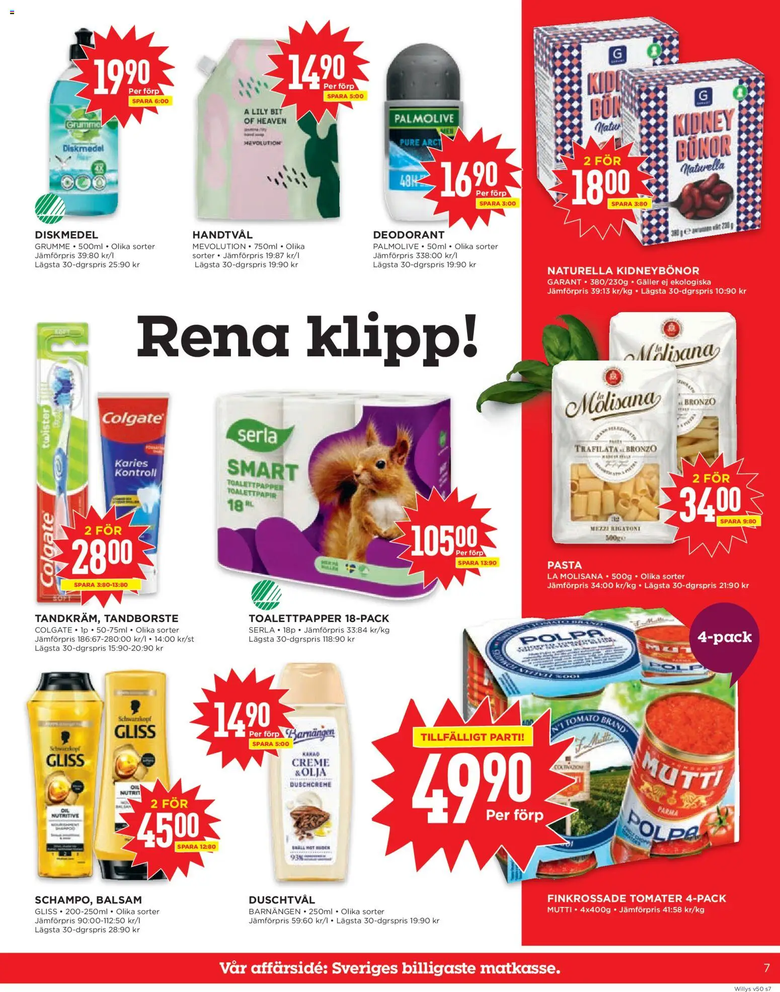 Willys reklamblad aktuell från 08.12.2025 | Sida: 7