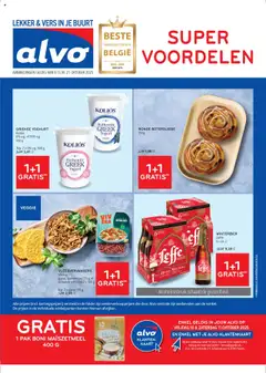 Alvo folder - Voorbeeld van een folder van Alvo, geldig van 08.10.2025