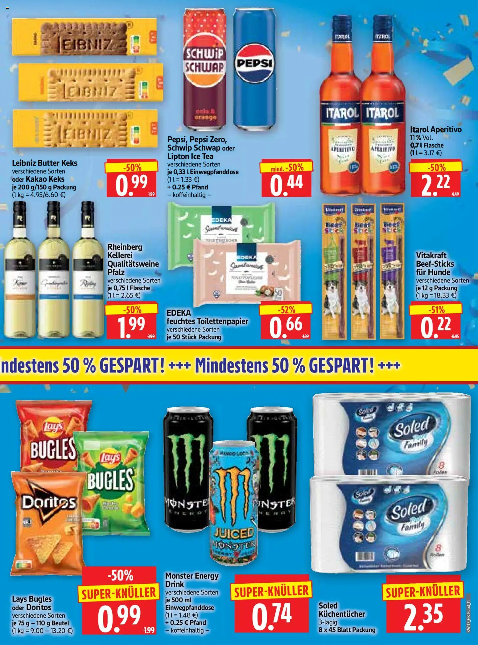 HERKULES Prospekt 	 – gültig ab 20.04.2026 | Seite: 11 | Produkte: Butter, Schwip schwap, Monster, Toilettenpapier