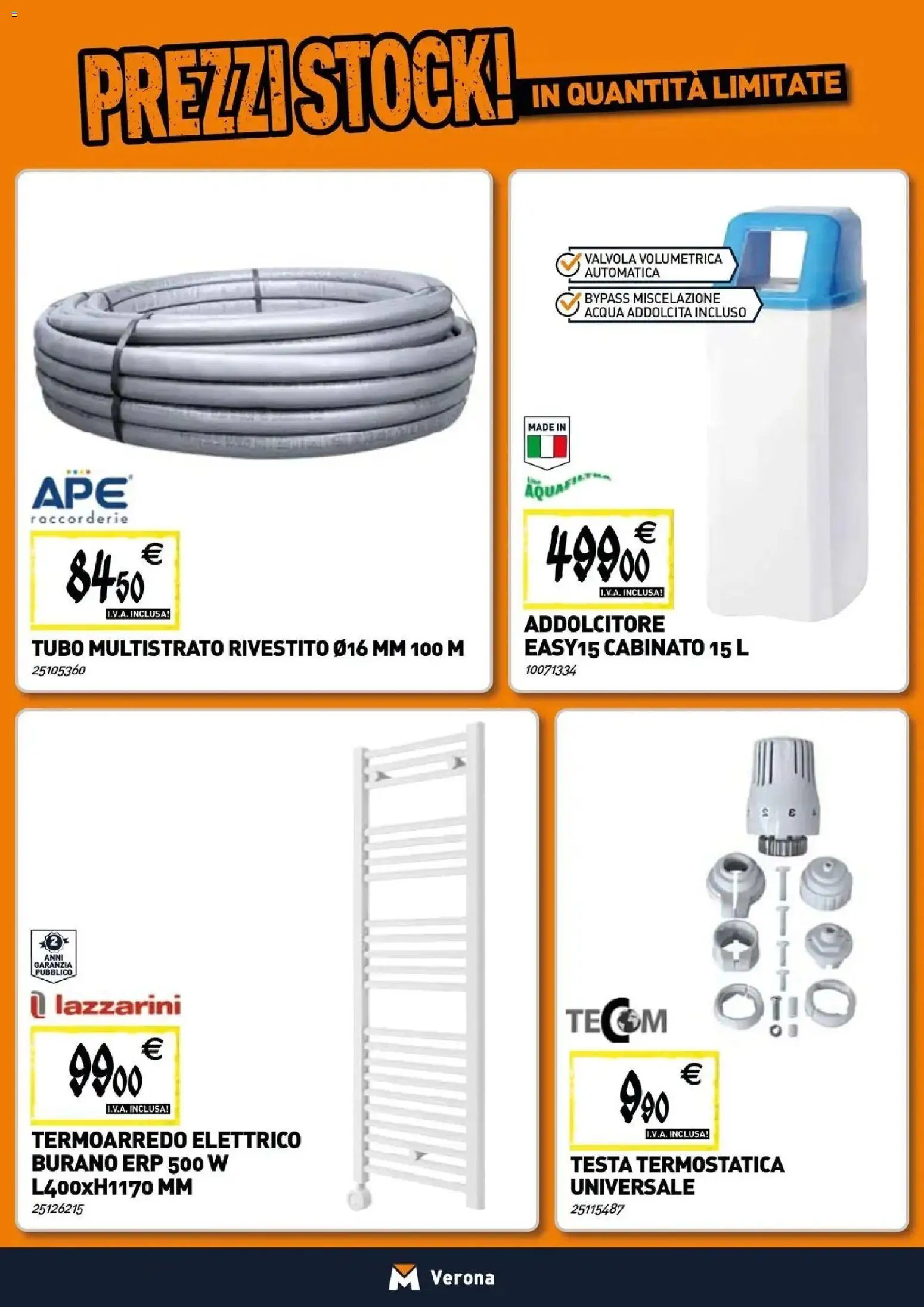 Volantino TECNOMAT del 19.02.2026 | Pagina: 6 | Prodotti: Acqua, Tubo