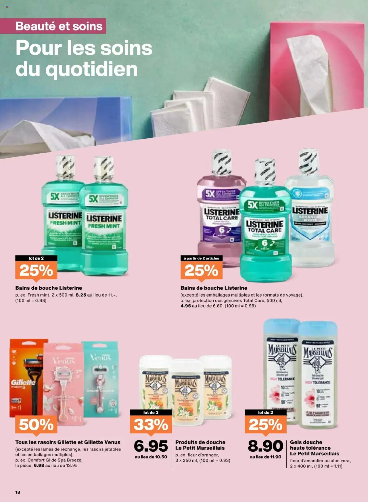 Migros Aktionen FR – gültig ab 23.09.2025 | Seite: 18 | Produkte: Shower Gel