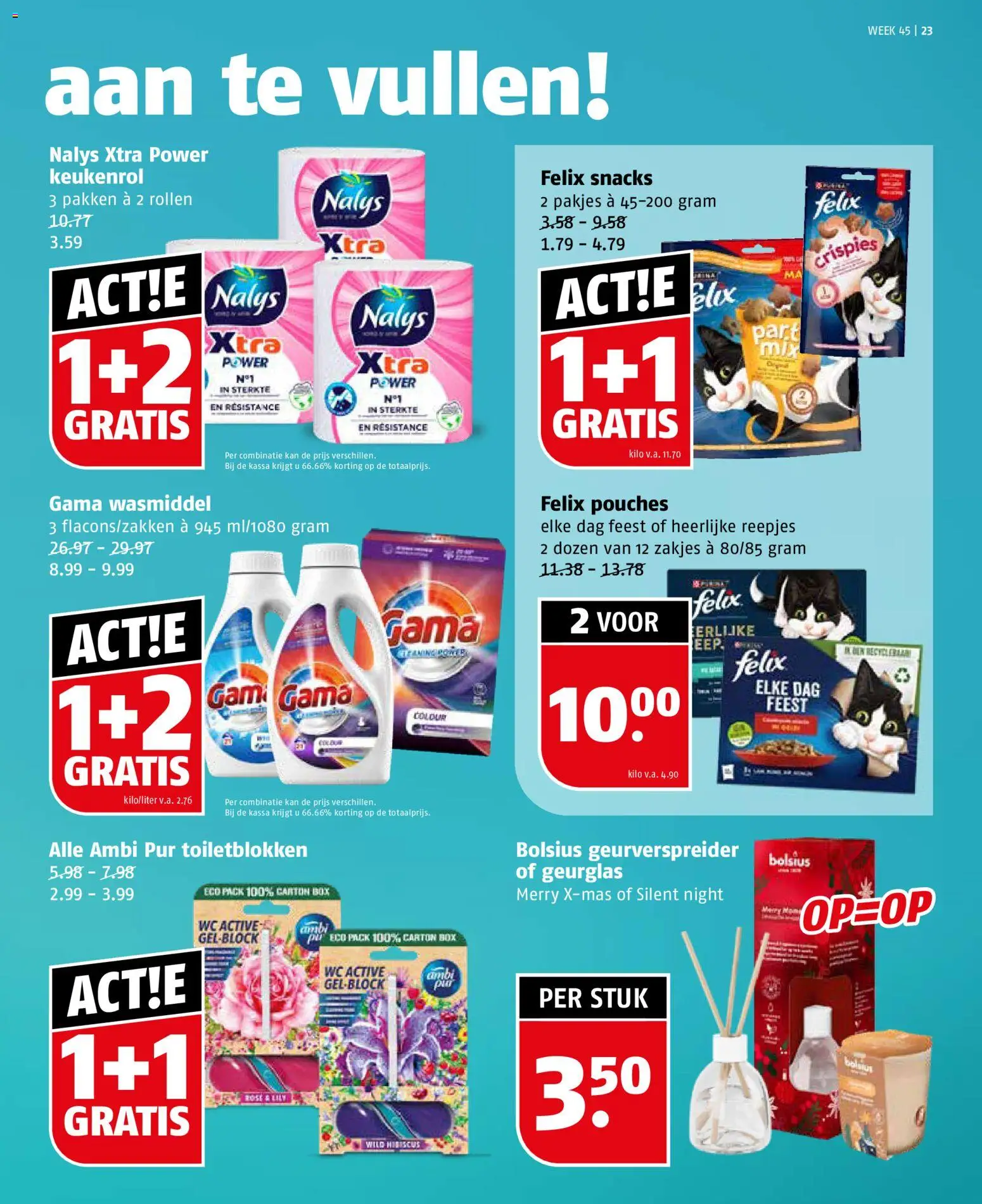 {H1} | Pagina: 23 | Producten: Wasmiddel, Kan, Wc, Box