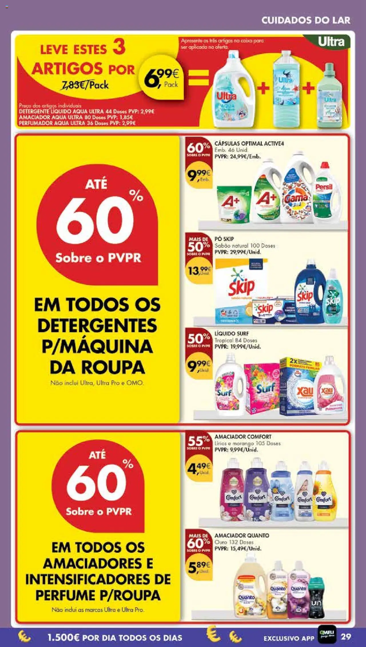 Pingo Doce Poupe Esta Semana Madeira │ válido de 14.10.2025 | Página: 29 | Produtos: Pó, Detergente, Caixa, Persil