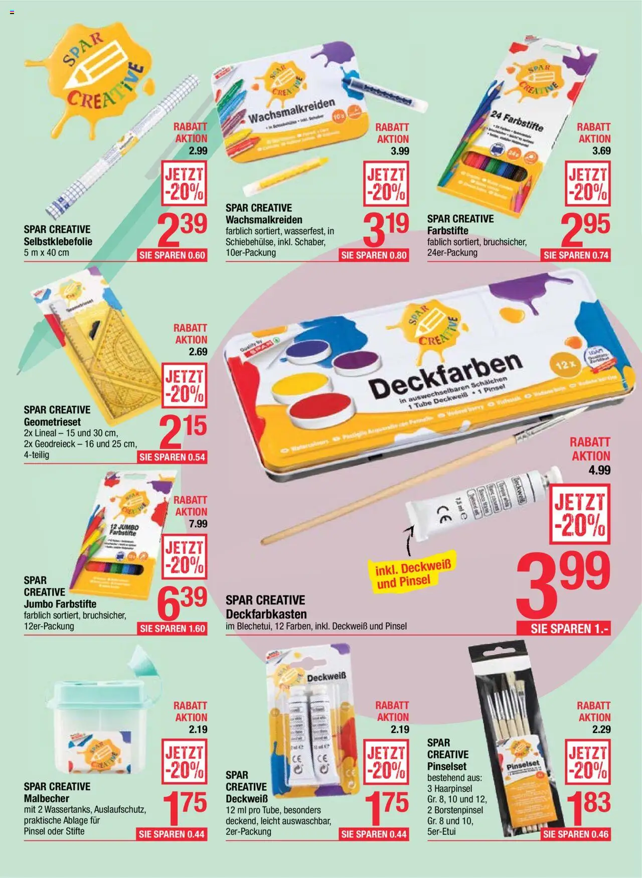 Maximarkt Alles für die Schule gültig ab 25.08.2025 | Seite: 17 | Produkte: Pinsel