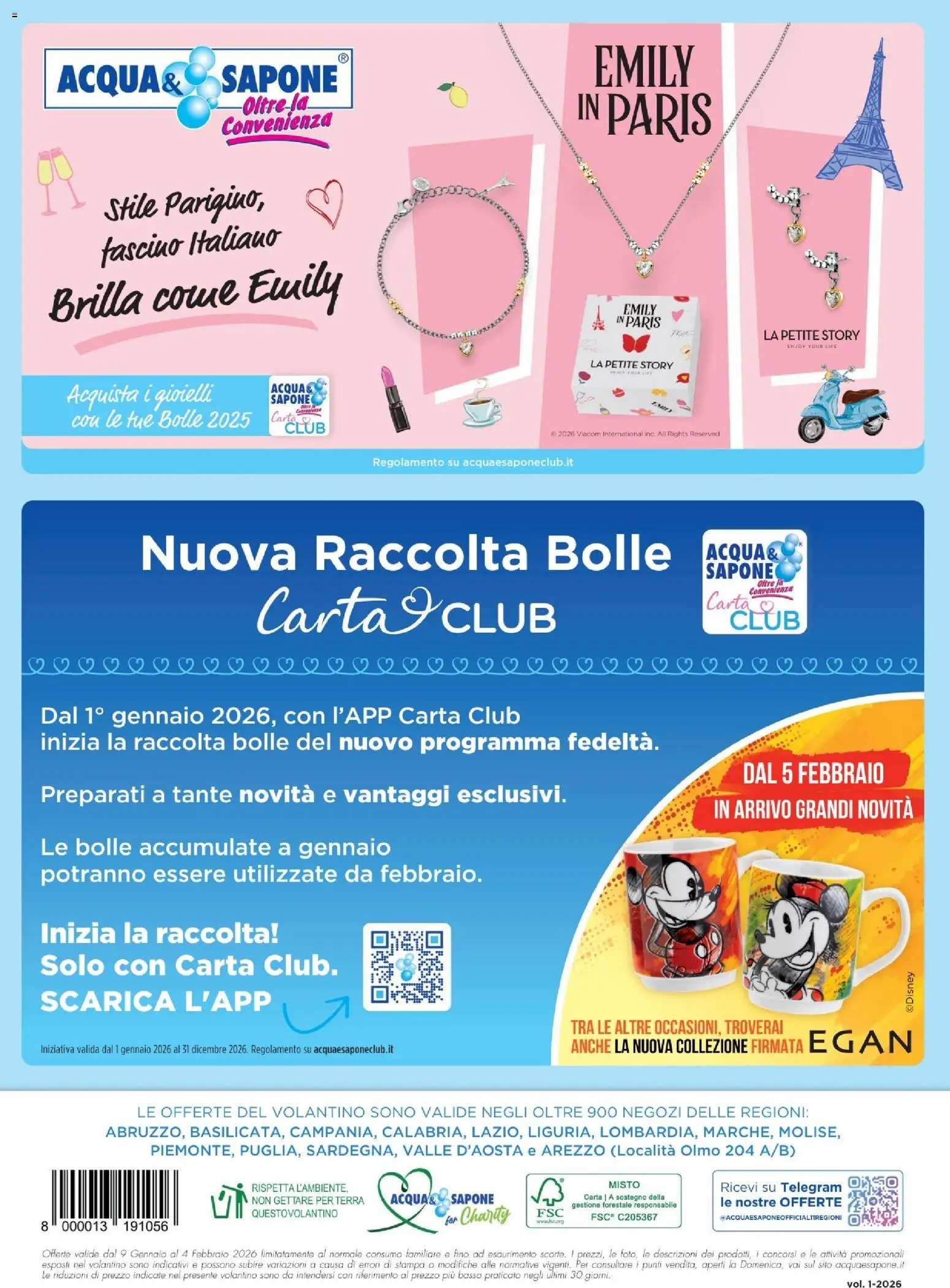 Volantino Acqua e Sapone del 09.01.2026 | Pagina: 16 | Prodotti: Sapone, Stampa, Terra