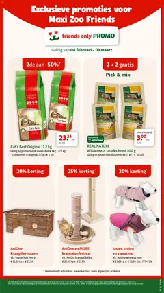 Maxi Zoo folder - Voorbeeld van een folder van Maxi Zoo, geldig van 04.02.2026 | Pagina: 16 | Producten: Winterjas, Snacks