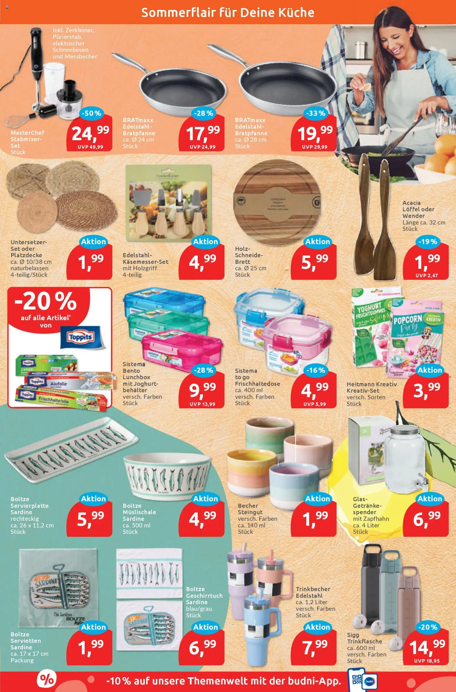 Budni Prospekt 	 – gültig ab 27.04.2026 | Seite: 7 | Produkte: Joghurt, Küche, Stabmixer