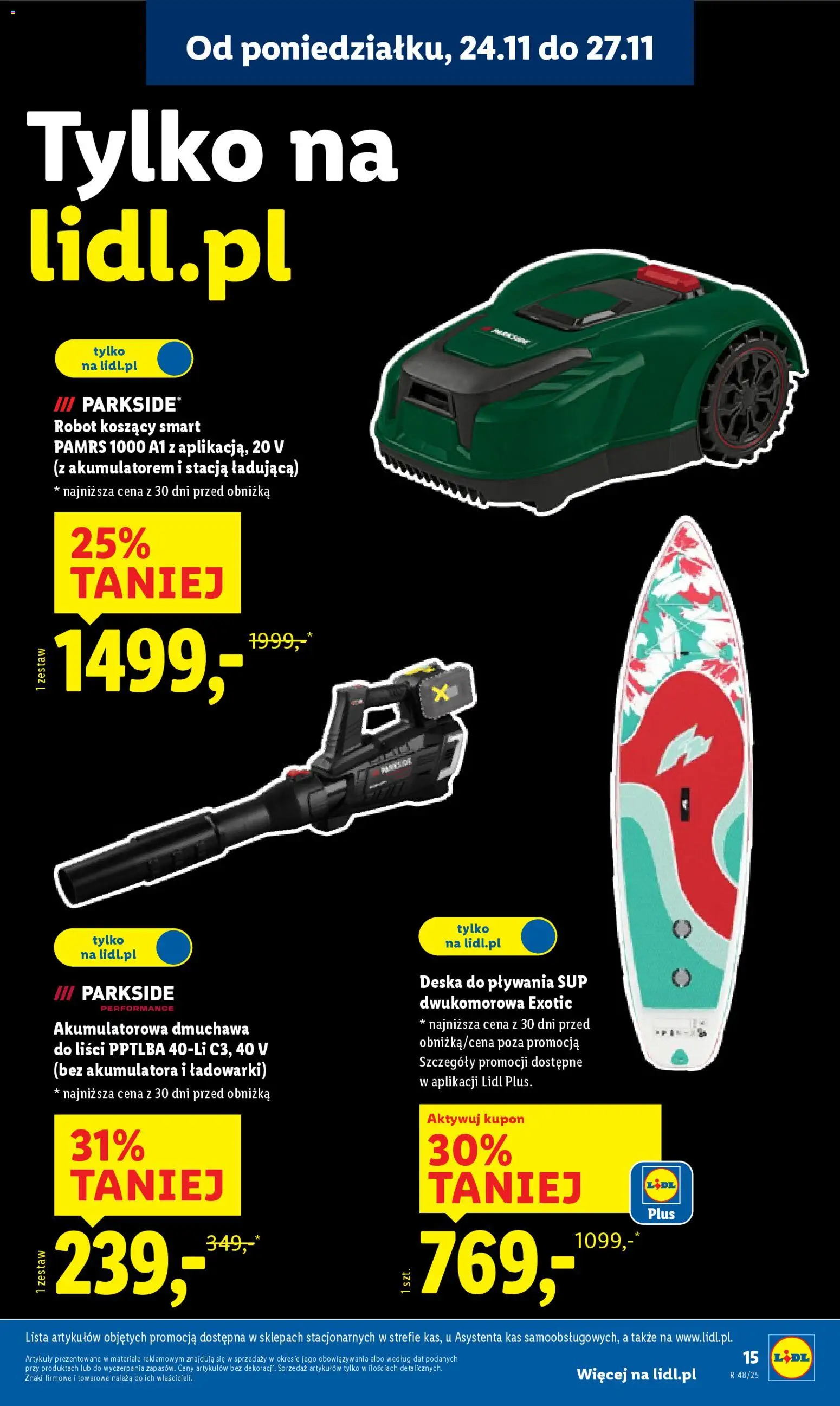 Lidl Black Friday od 24.11.2025 | Strona: 17 | Produkty: Robot