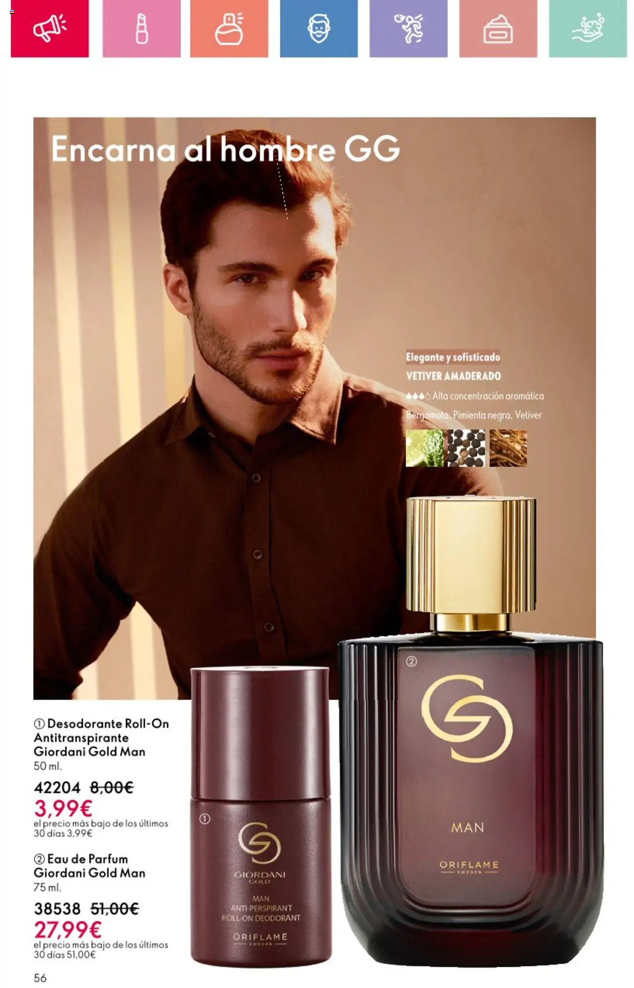 Oriflame - Catálogo Campaña 11 │ válido desde el 03.08.2025 | Página: 56 | Productos: Desodorante, Antitranspirante, Eau de parfum