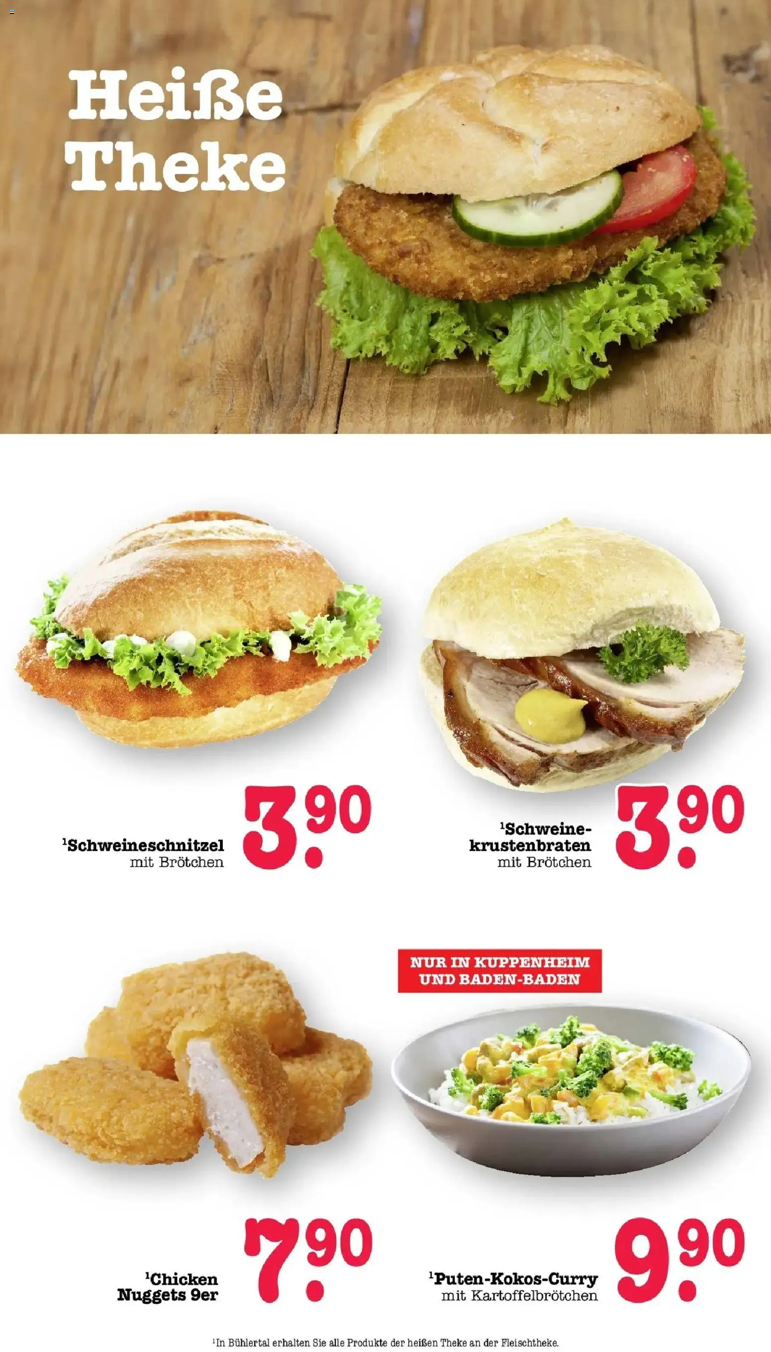 Angebote – gültig ab 23.03.2026 | Seite: 13 | Produkte: Theke, Krustenbraten, Schnitzel