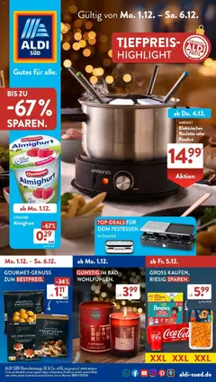 Aldi Süd Wochenangebote ab 01.12.2025 gültig