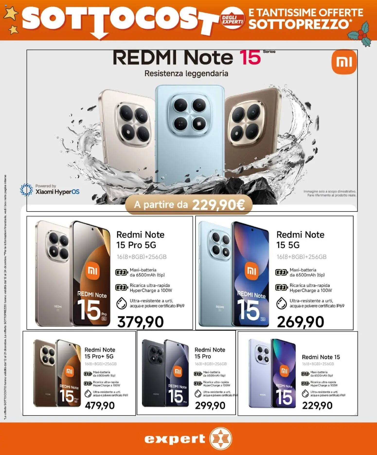 Volantino Expert del 12.12.2025 | Pagina: 5 | Prodotti: Xiaomi, Acqua