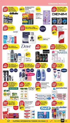 Pré-visualização Pingo Doce folheto válido de 02.12.2025 | Página: 41 | Produtos: Eau de toilette, Gel de banho, Pasta de dentes, Banho