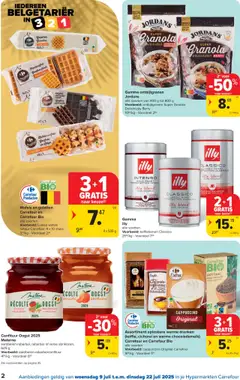  | Pagina: 2 | Producten: Aardbeien, Wafels, Cappuccino, Koffiebonen