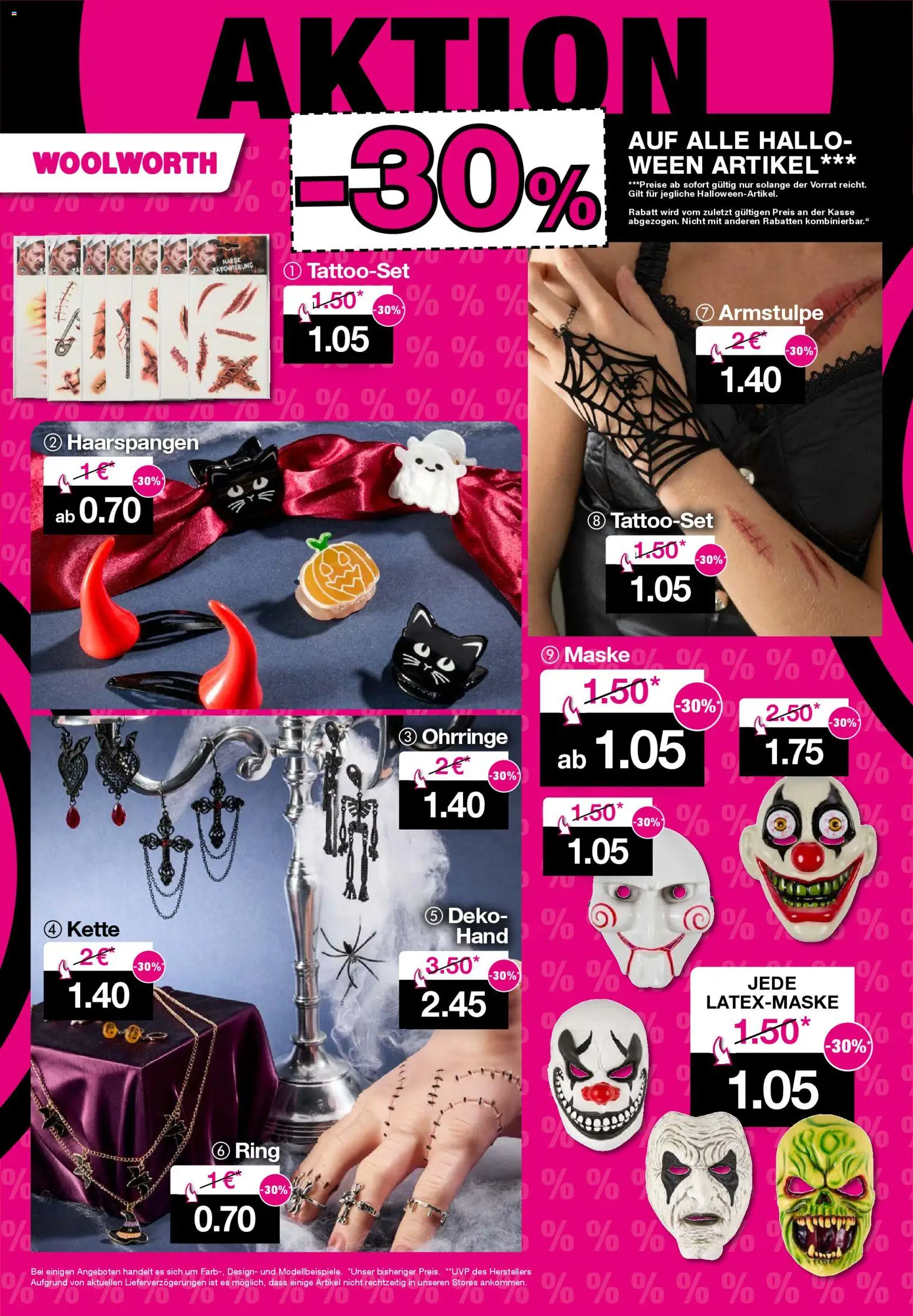 Woolworth Prospekt 	 – gültig ab 24.10.2025 | Seite: 36 | Produkte: Maske