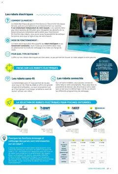 Cash Piscines - Prévisualisation de Cash Piscines catalogue valide à partir de 01.03.2024 | Page: 27 | Produits: Câble, Robot, Batterie