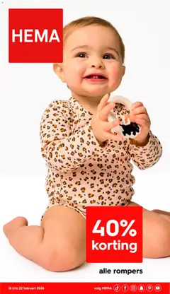 Hema folder - Voorbeeld van een folder van Hema, geldig van 16.02.2026