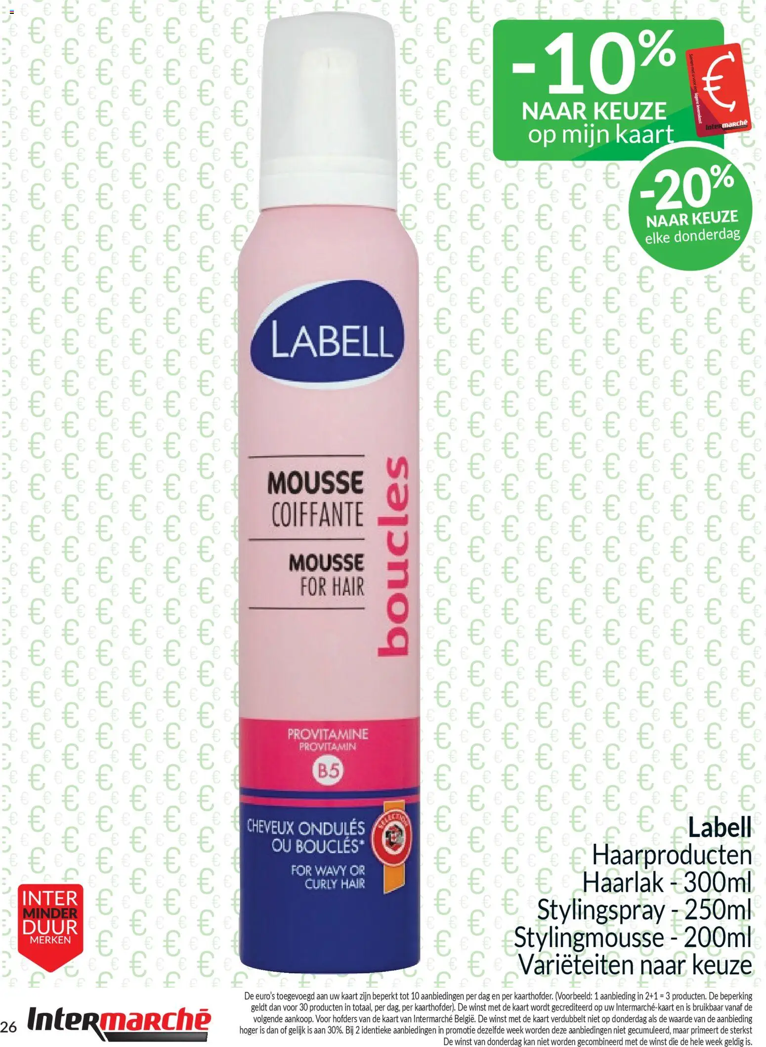 {H1} | Pagina: 26 | Producten: Kaart, Haarlak, Kan