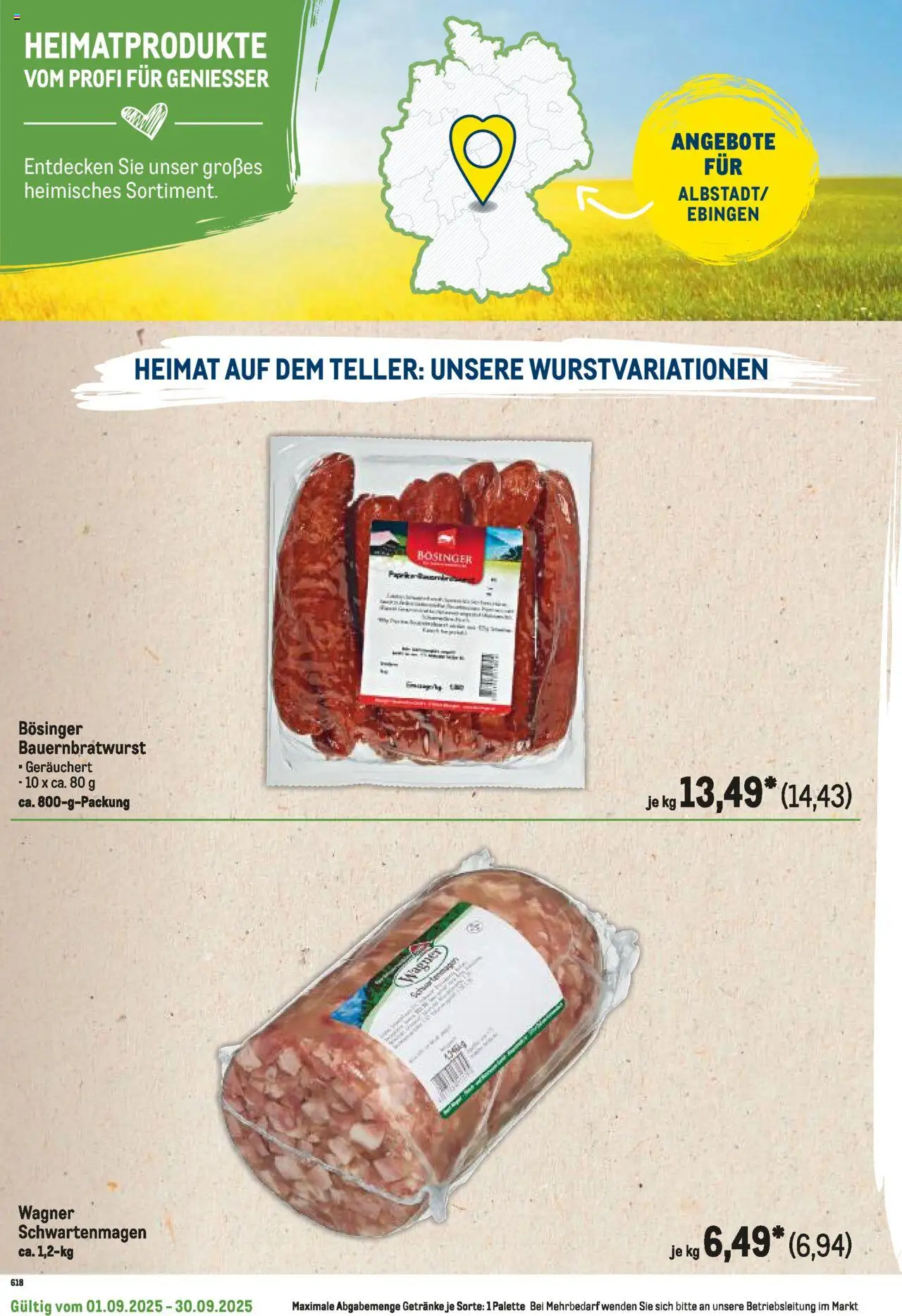 Metro Regionaler Flyer - gültig ab dem 01.09.2025 | Seite: 122