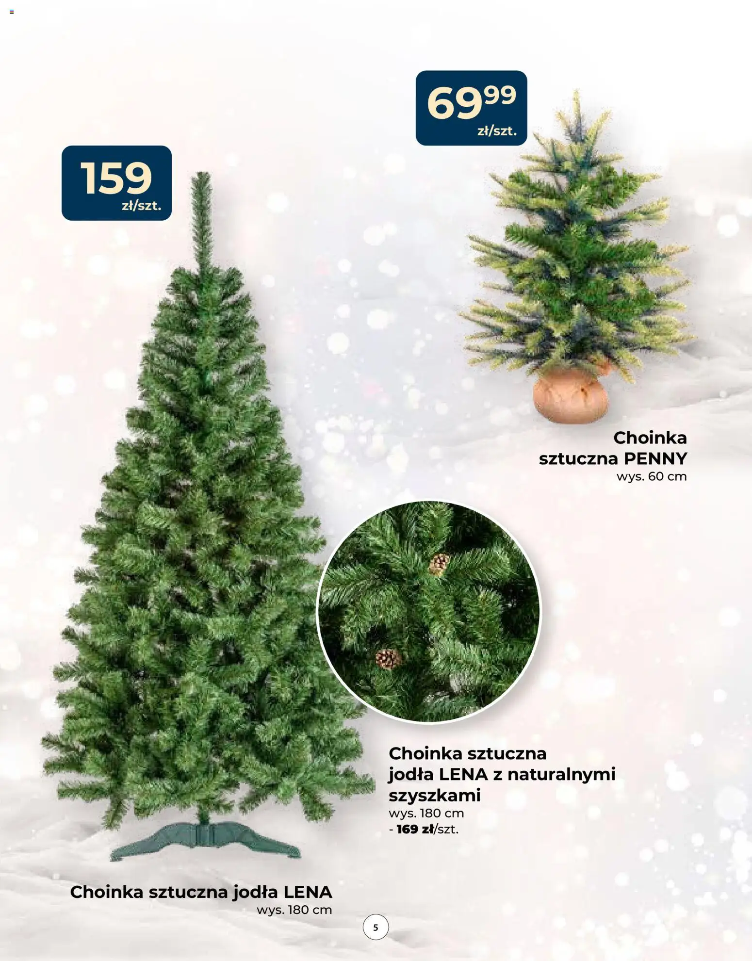 Mrówka Gazetka - Radomsko od 04.12.2025 | Strona: 5 | Produkty: Choinka