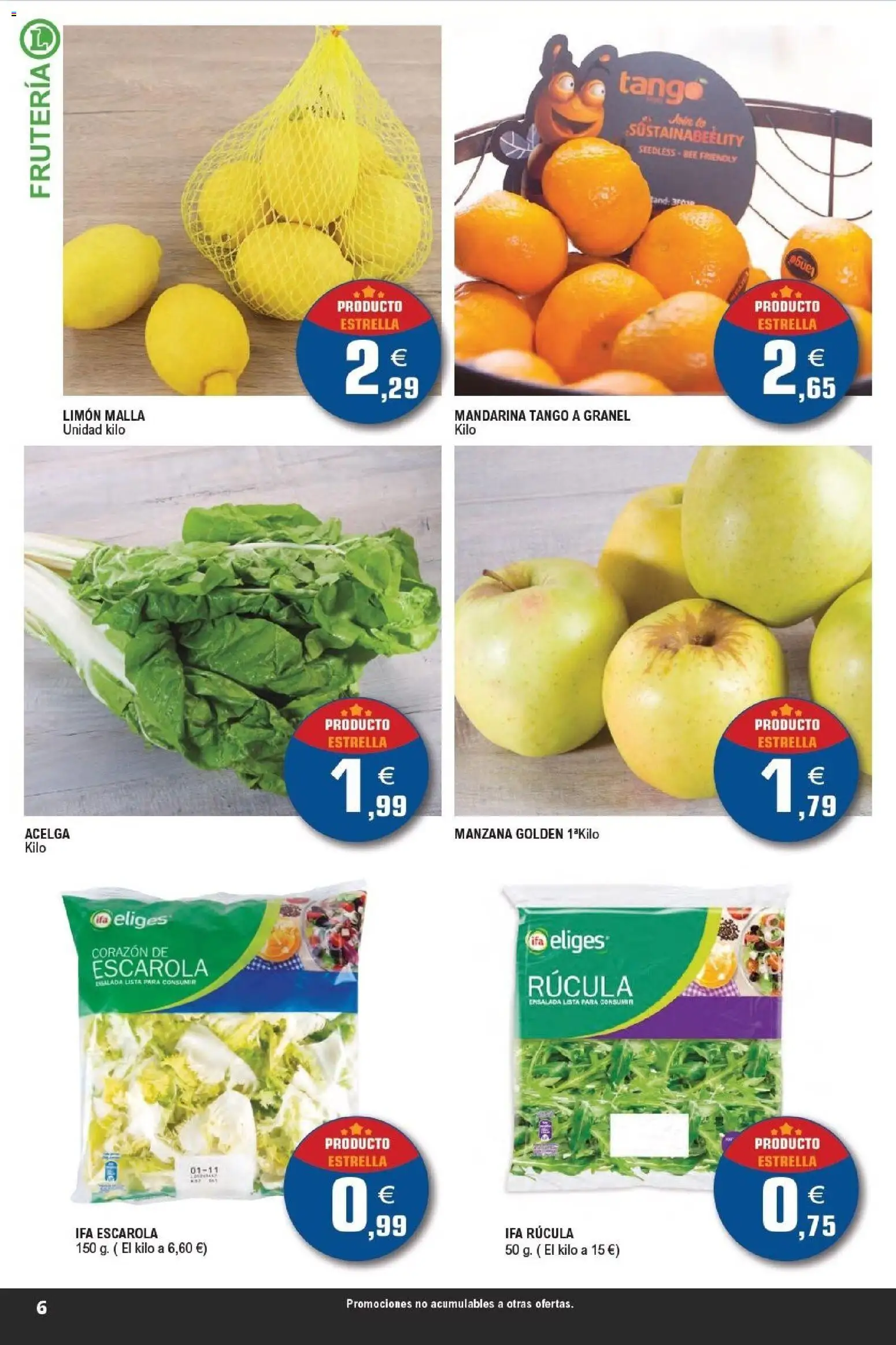 E.Leclerc - La semana del Ahorro │ válido desde el 16.02.2026 | Página: 6 | Productos: Manzana, Ensalada