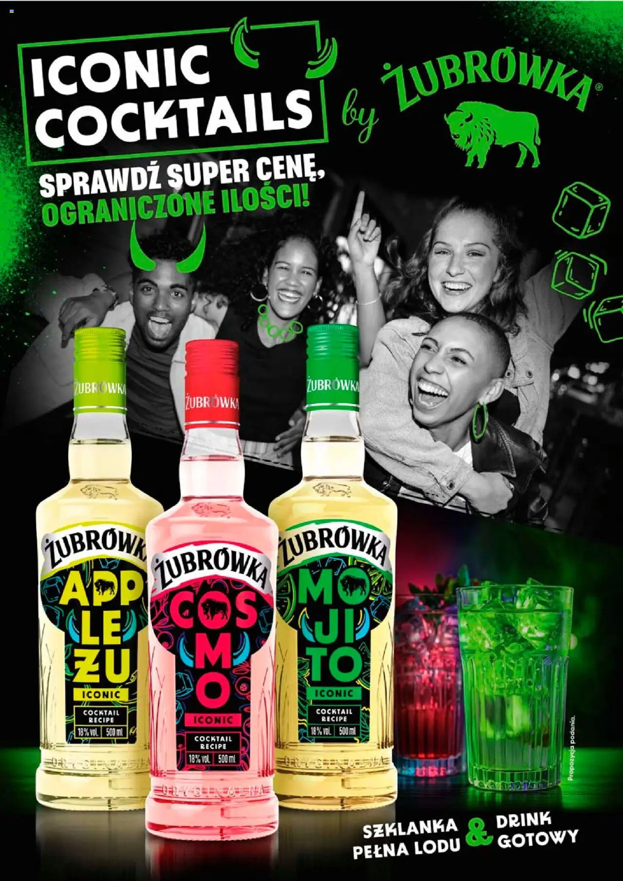 Eurocash Gazetka - Katalog Alkoholowy od 01.10.2025 | Strona: 17 | Produkty: Szklanka, Żubrówka