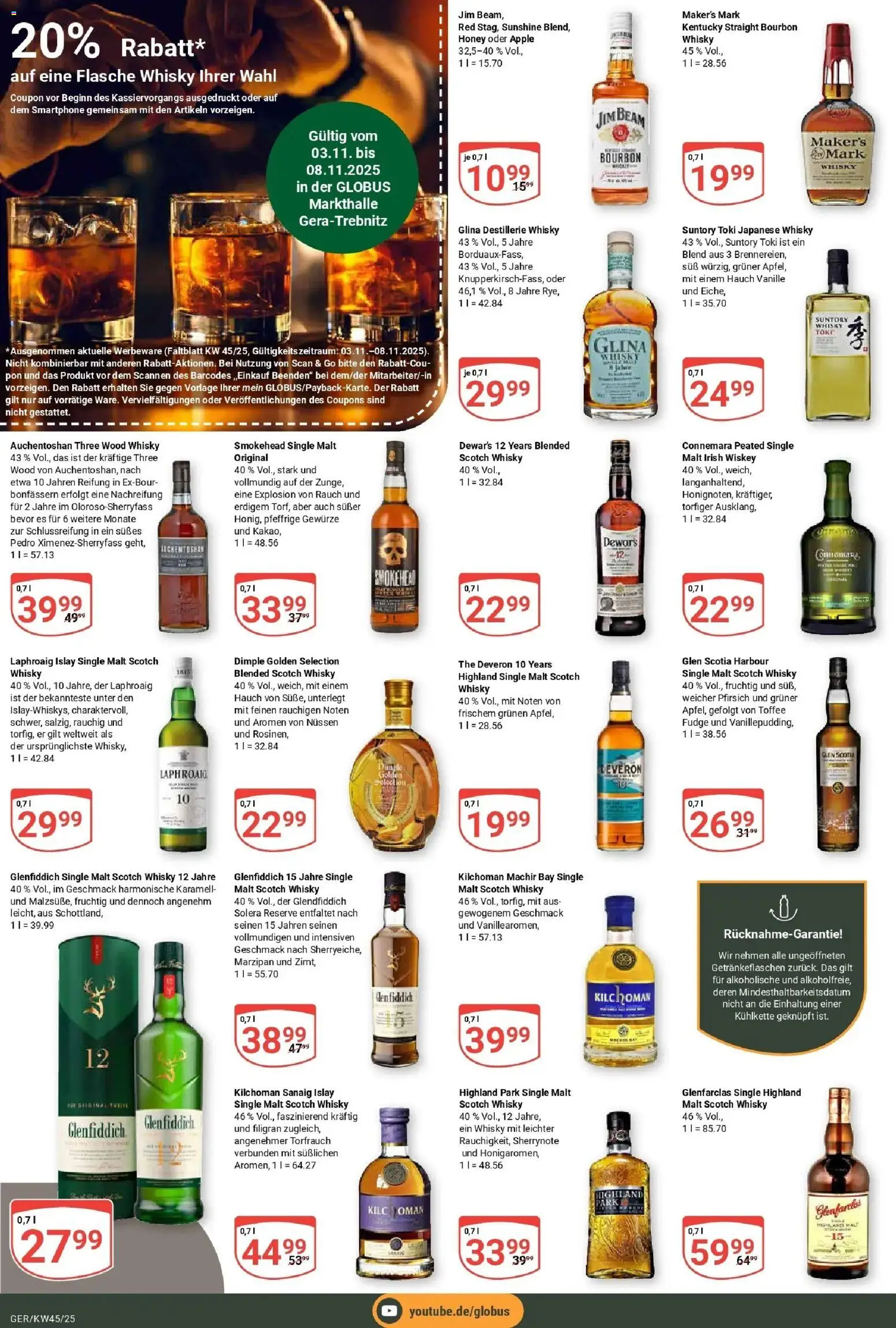 Globus prospekt Gera	 – gültig ab 02.11.2025 | Seite: 15 | Produkte: Apple, Gewürze, Pfirsich, Smartphone