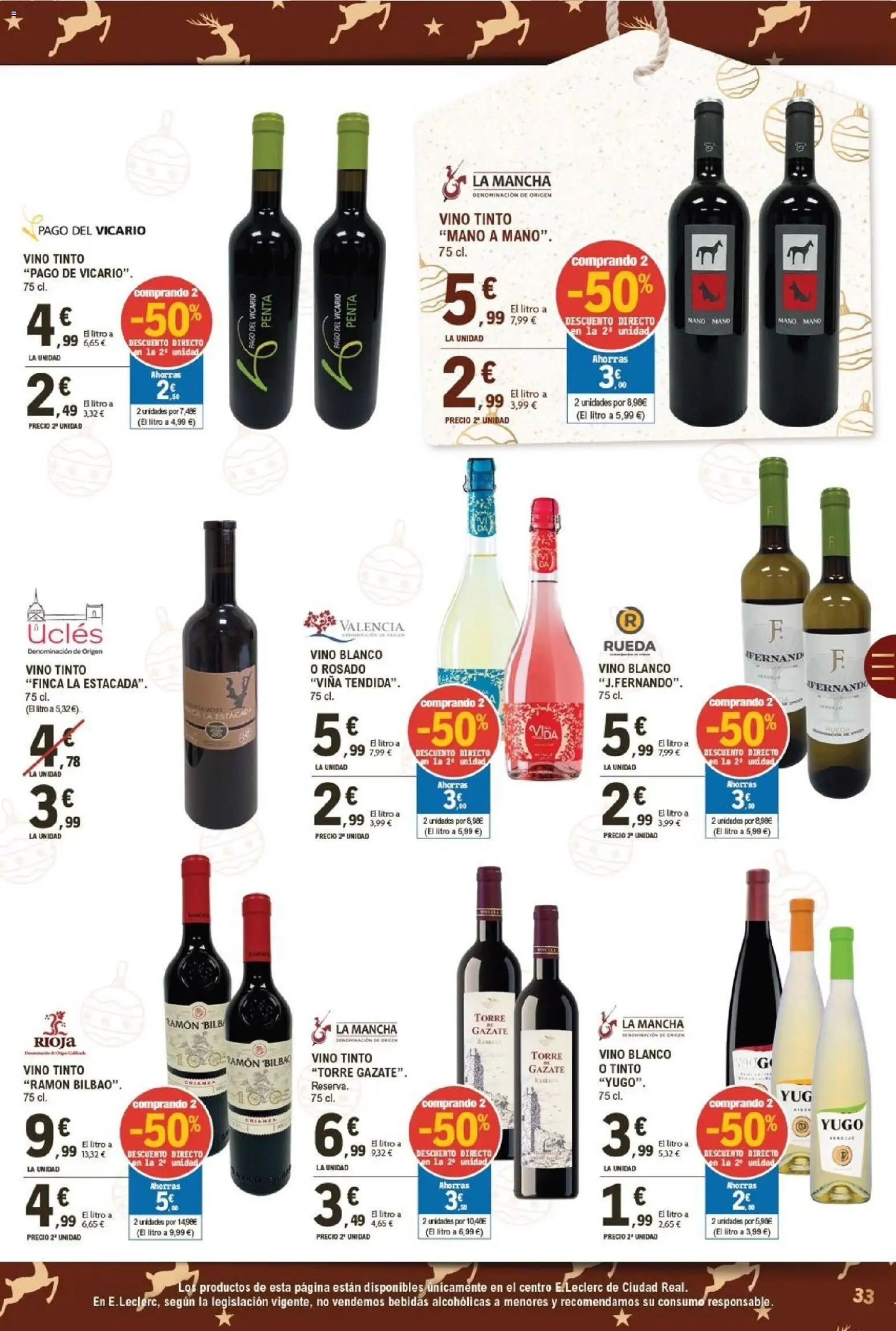 E.Leclerc folleto │ válido desde el 15.12.2025 | Página: 33 | Productos: Vino