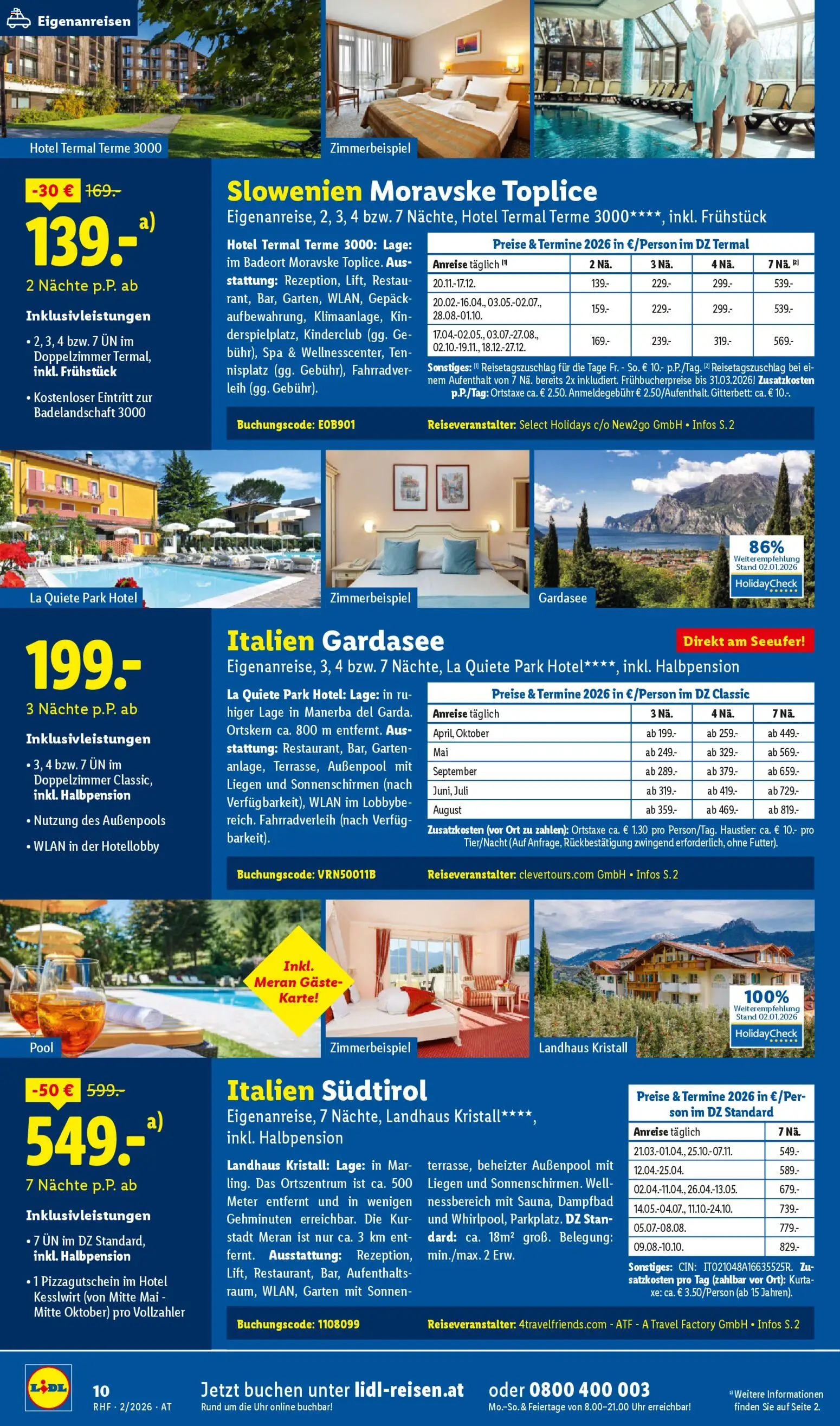 Lidl Februar Reise - Highlights gültig ab 30.01.2026 | Seite: 10 | Produkte: Uhr