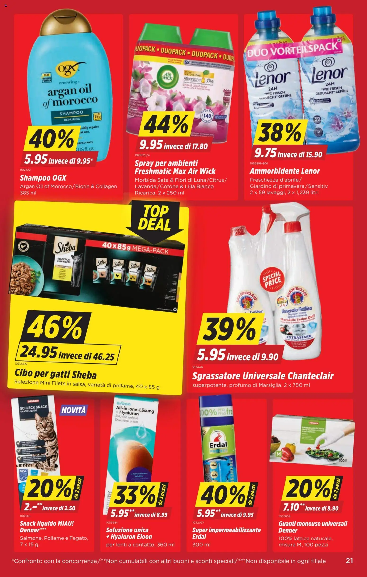 Denner Aktionen IT – gültig ab 27.01.2026 | Seite: 21 | Produkte: Duft, Shampoo