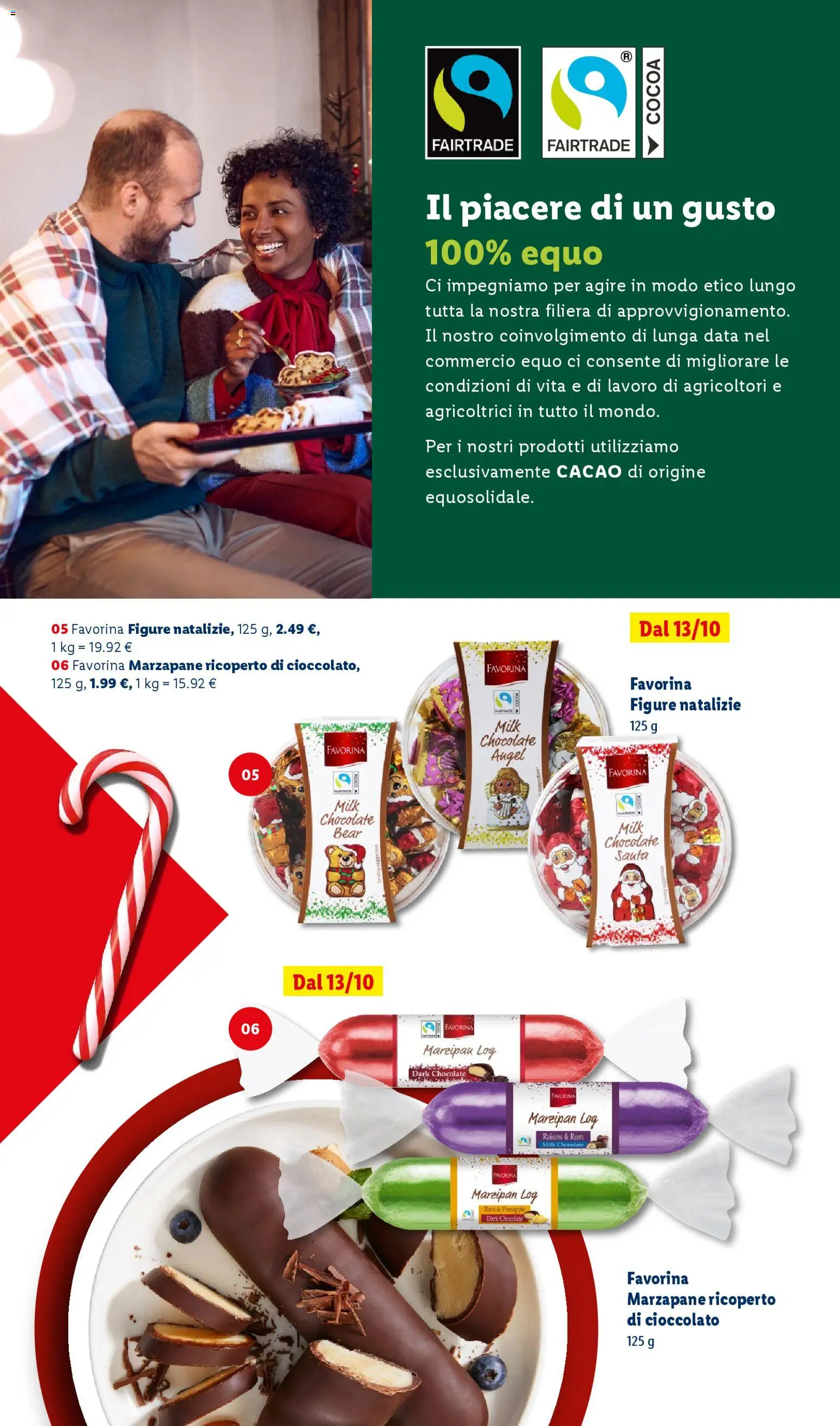 Volantino Lidl del 24.10.2025 | Pagina: 51 | Prodotti: Cioccolato, Rum, Data, Cacao