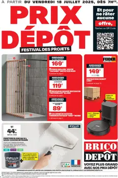 Brico Dépôt - Prévisualisation de Brico Dépôt catalogue valide à partir de 18.07.2025
