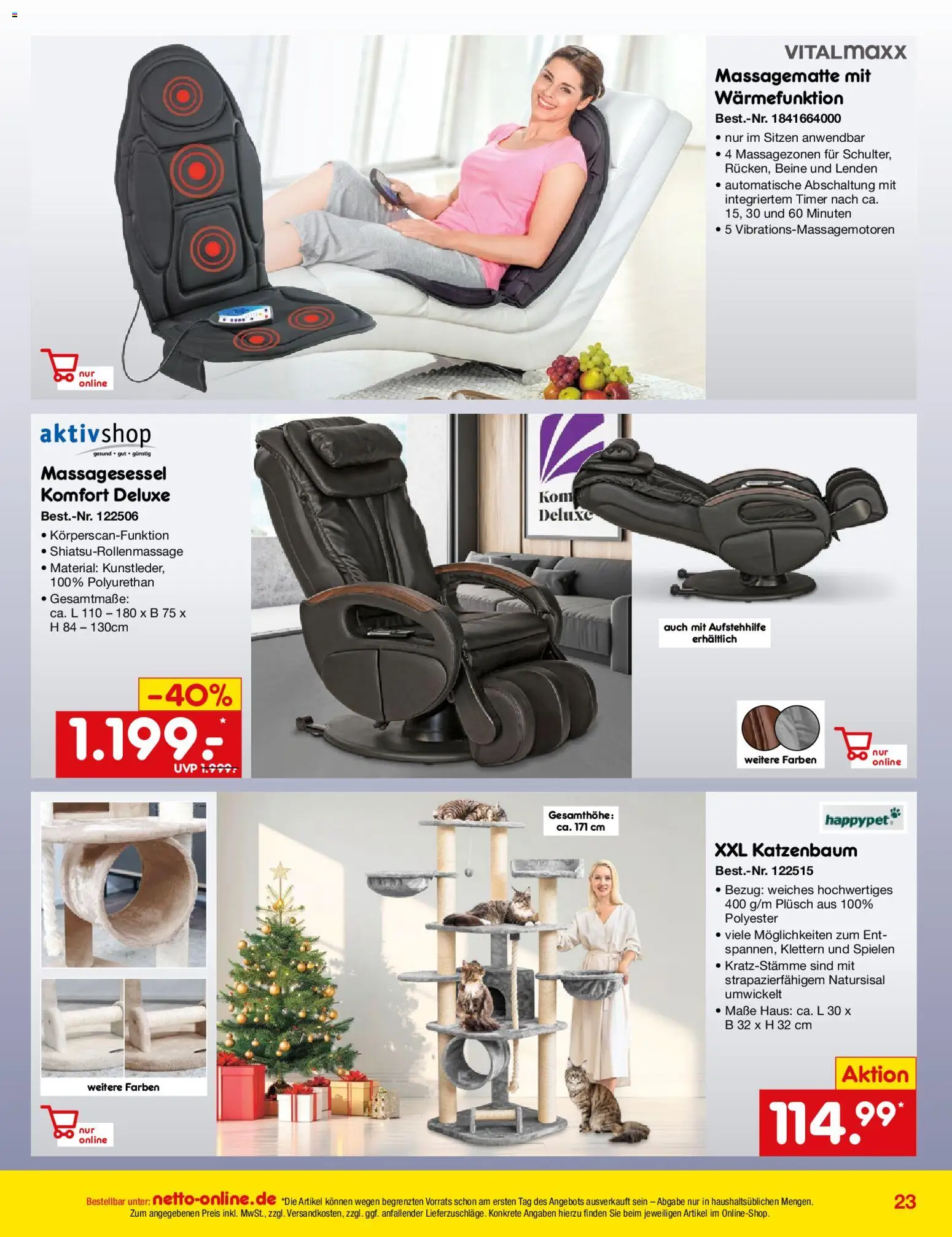 Netto Marken-Discount Online-Angebote Dezember – gültig ab 01.12.2025 | Seite: 23