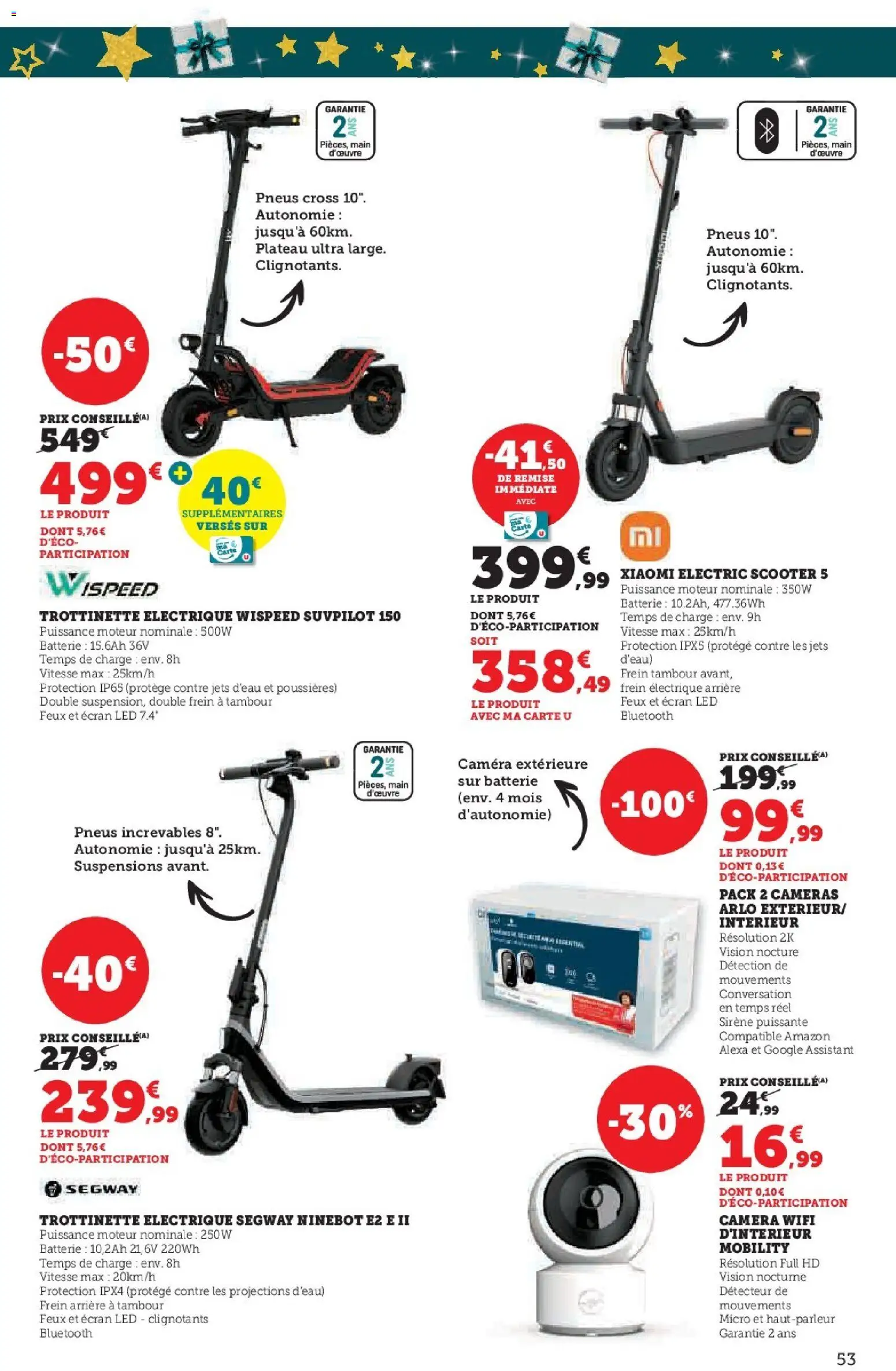 {H1} | Page: 53 | Produits: Pneus, Plateau, Batterie, Caméra