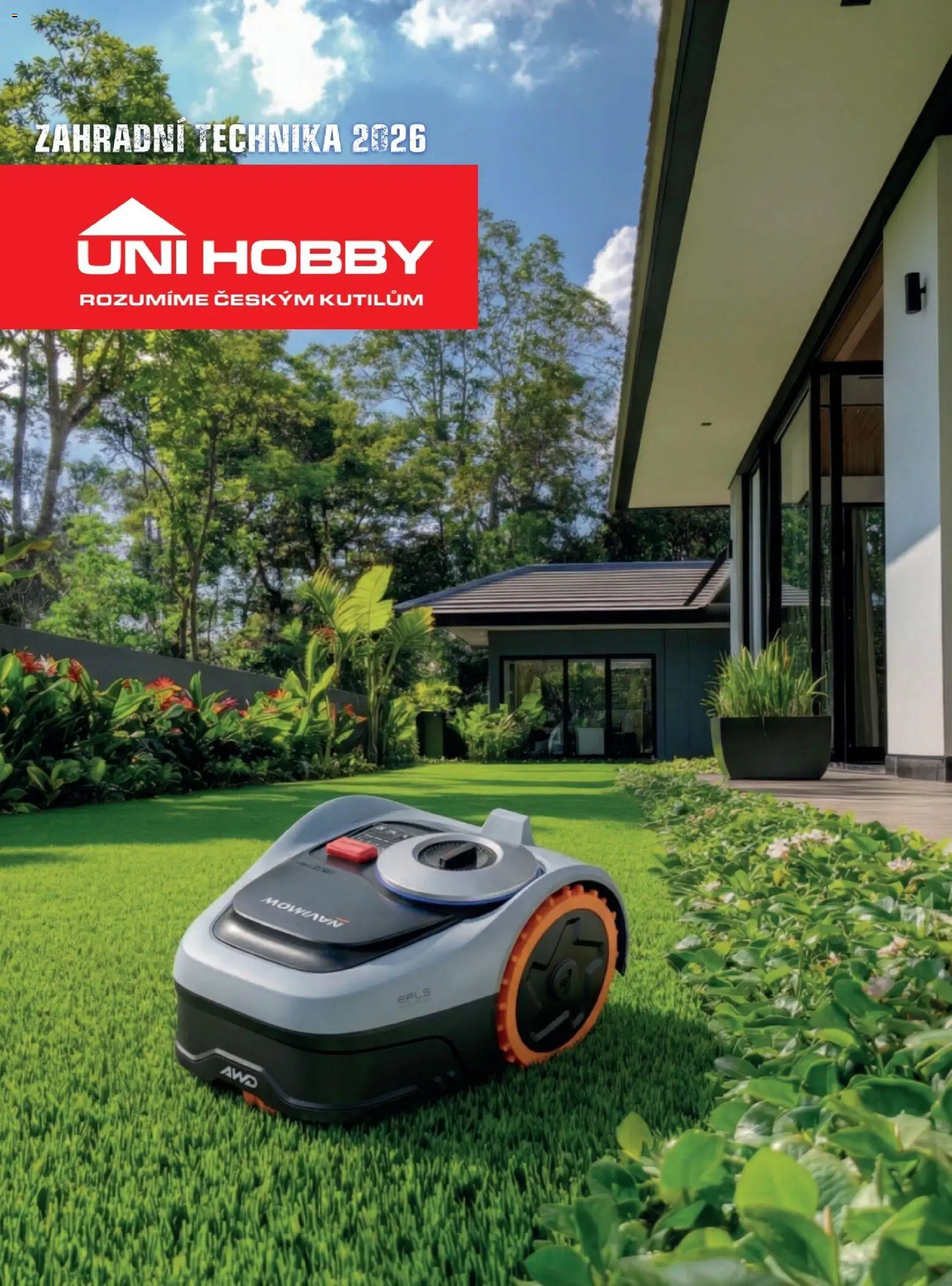 Uni Hobby katalog - Zahradní technika 2026 od 13.03.2026 | Strana: 1