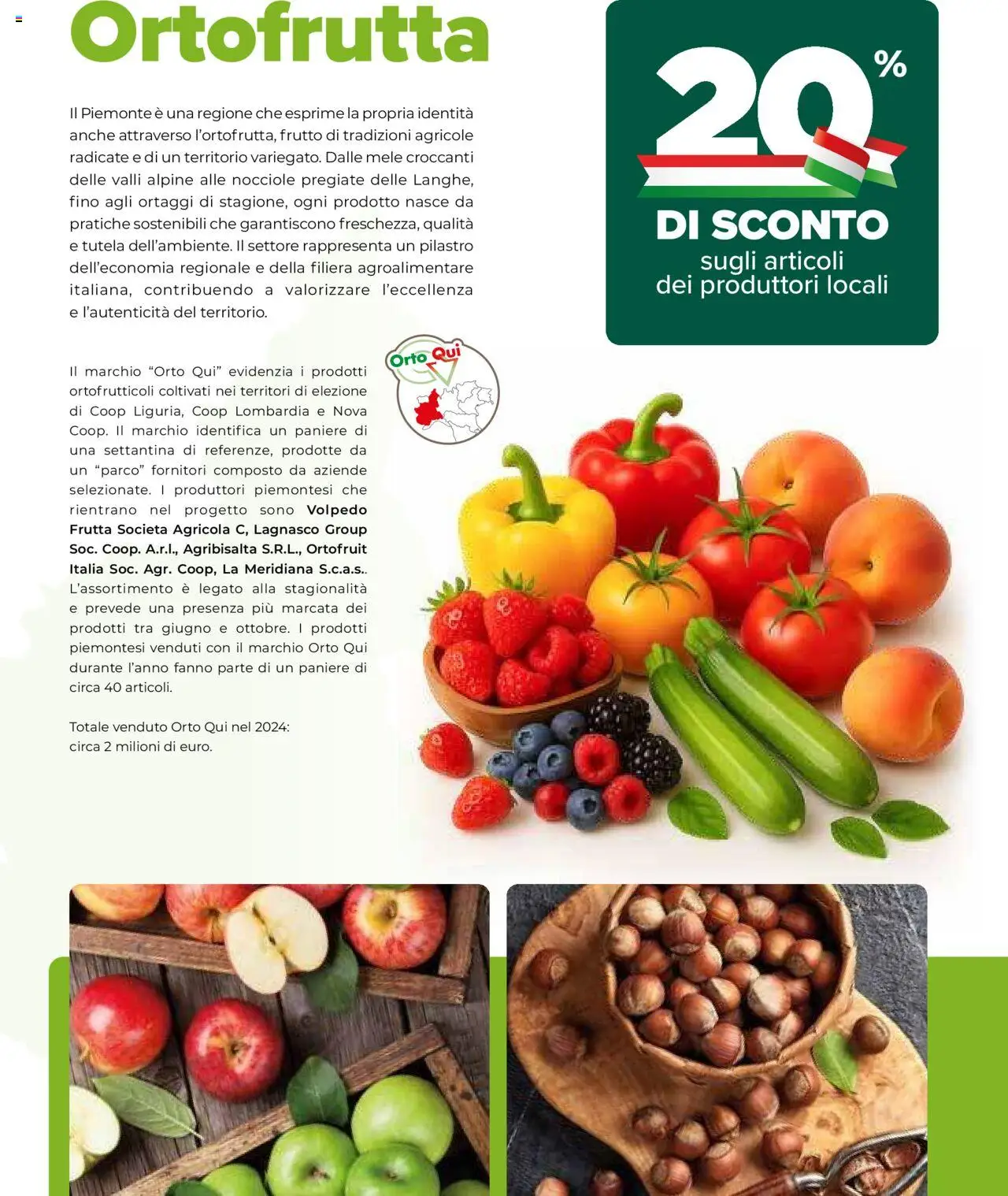 Volantino Ipercoop del 02.10.2025 | Pagina: 43 | Prodotti: Mele, Frutta, Ortaggi, Nocciole