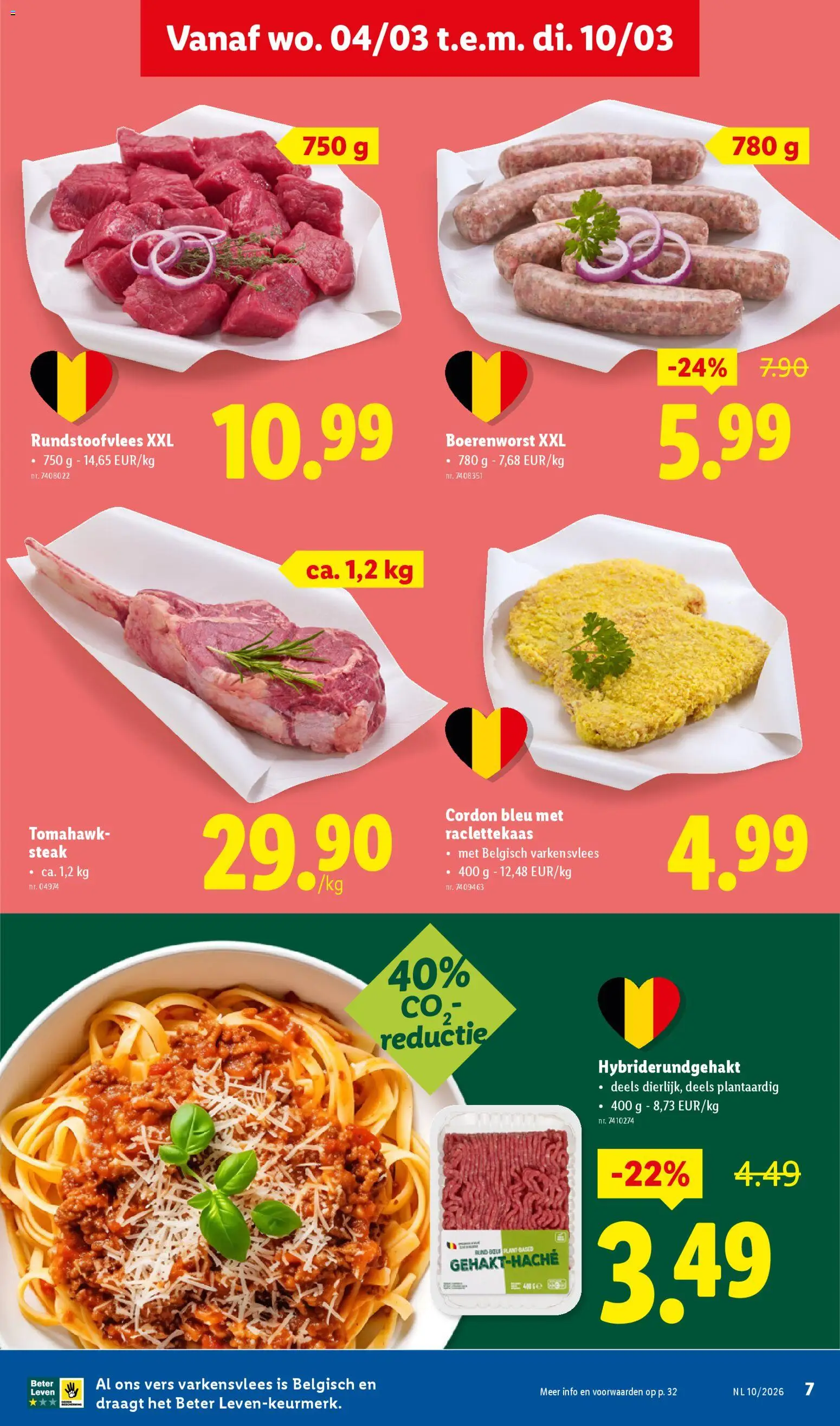 {H1} | Pagina: 7 | Producten: Steak, Varkensvlees