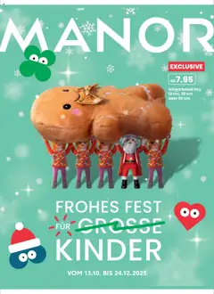 Manor Aktionen Frohes Fest ab 13.10.2025 gültig