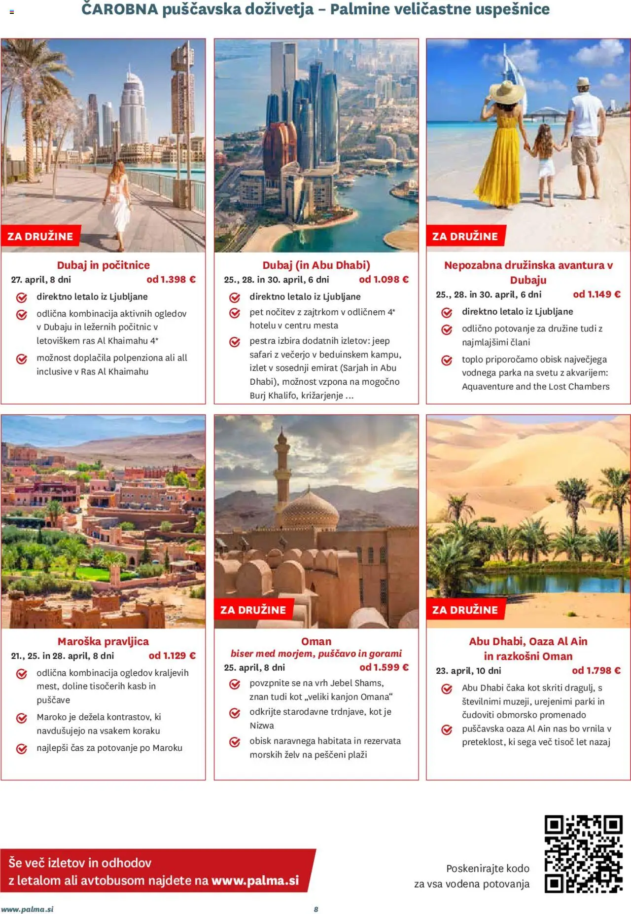 Palma katalog potovanja za prvi maj │ velja od 01.02.2025 | Stran: 8