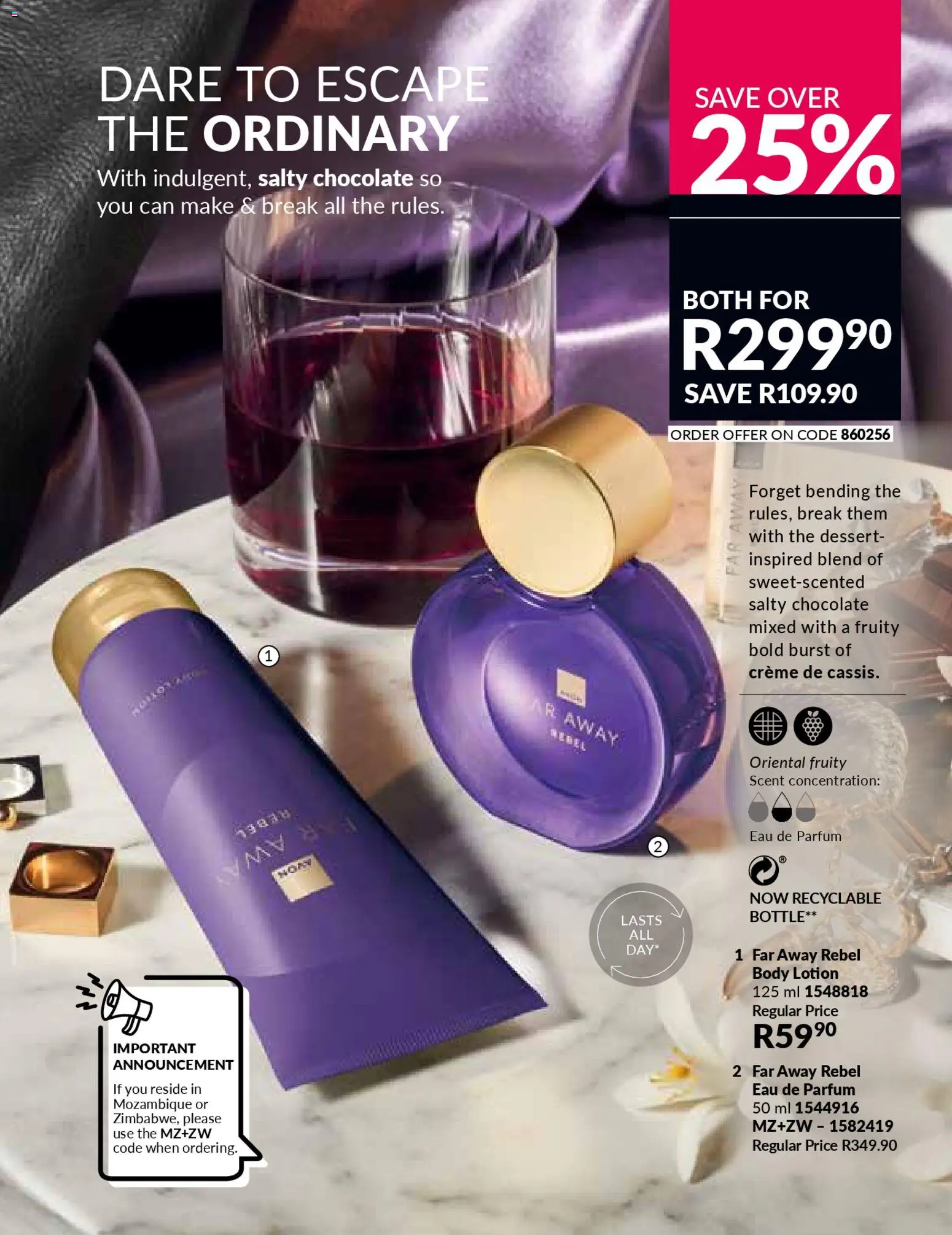 New Avon catalogue – valid from 01.01.2026 | Page: 85 | Products: Chocolate, Lotion