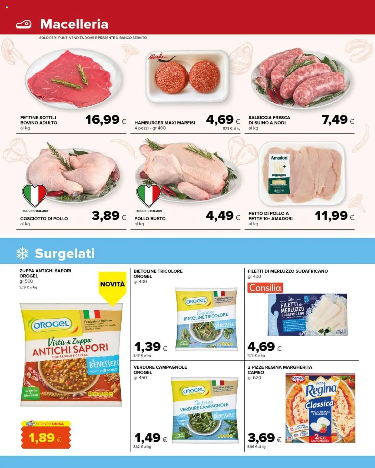 Volantino Tigre del 22.10.2025 | Pagina: 4 | Prodotti: Legumi, Cereali, Suino, Salsiccia