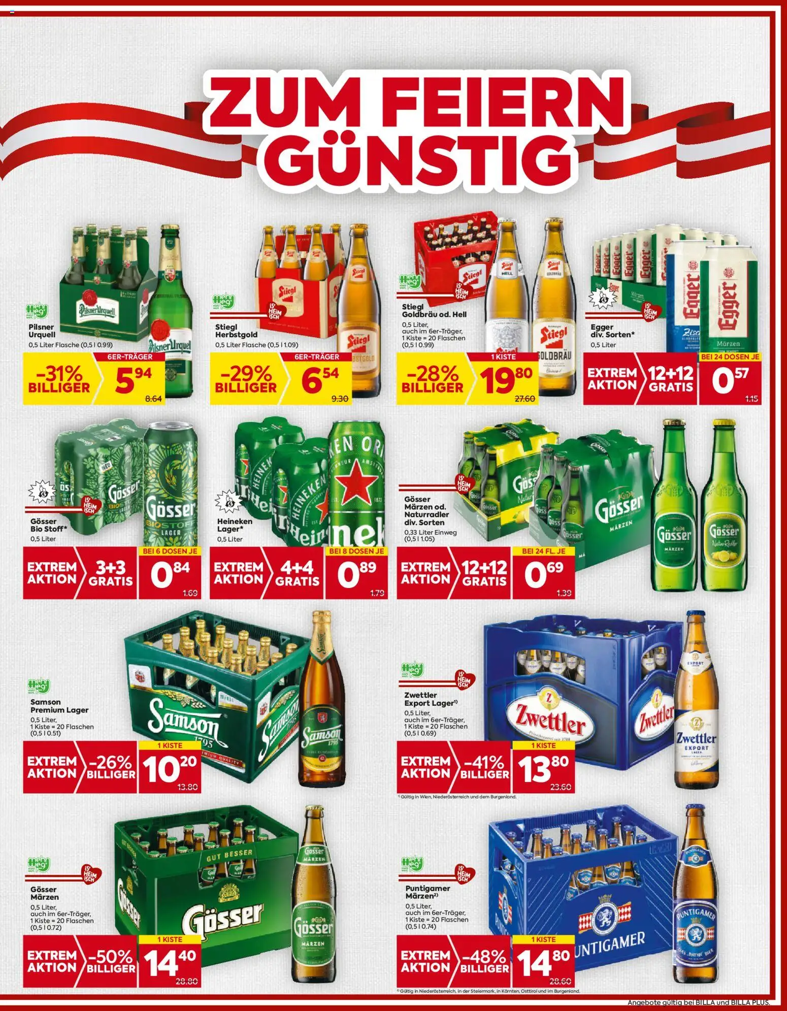 Billa Flugblatt - Burgenland gültig ab 23.10.2025 | Seite: 15 | Produkte: Bier